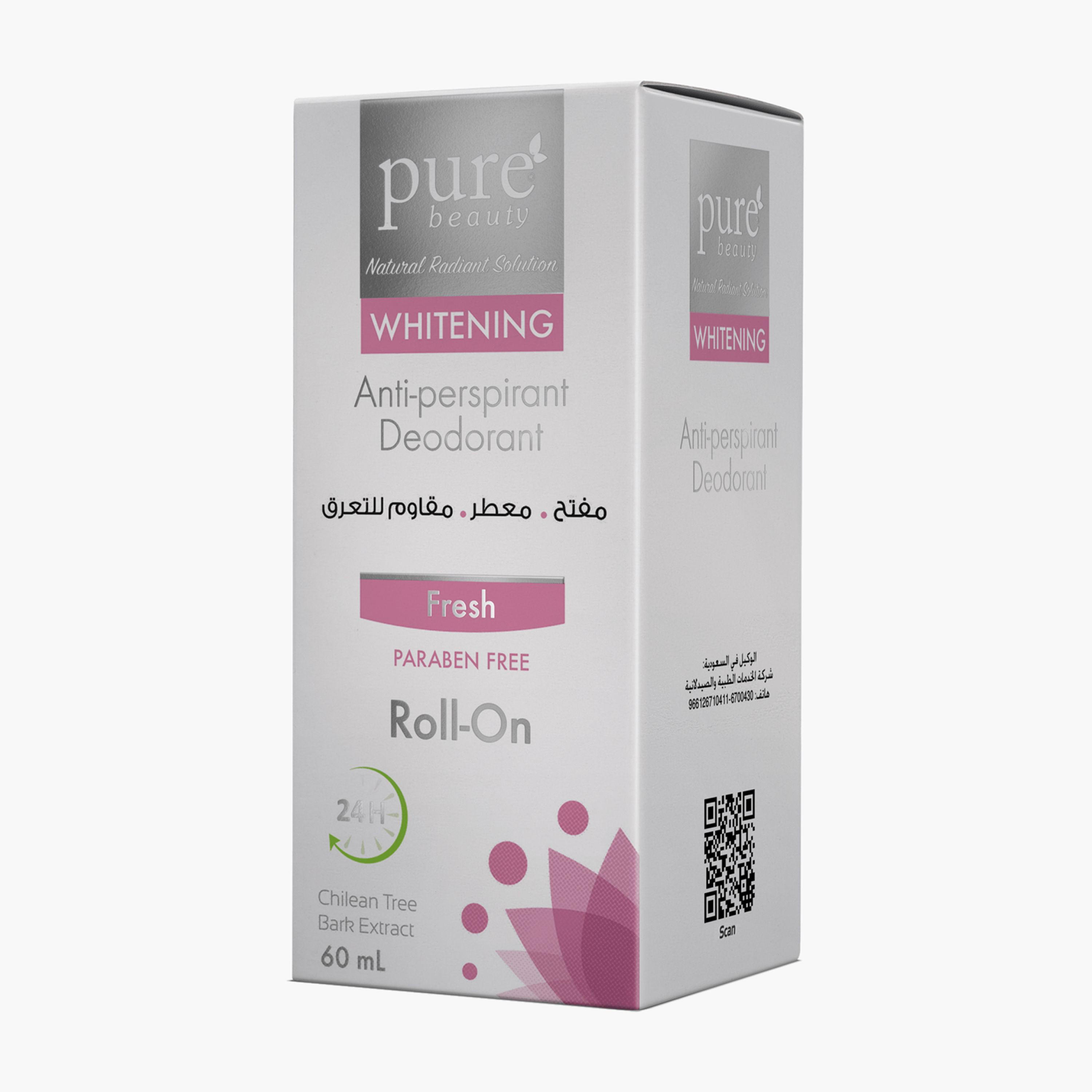 PURE BEAUTY Fresh Whitening Roll-on - 60 ml-beautyandpersonalcare-fragrance-women-image-2