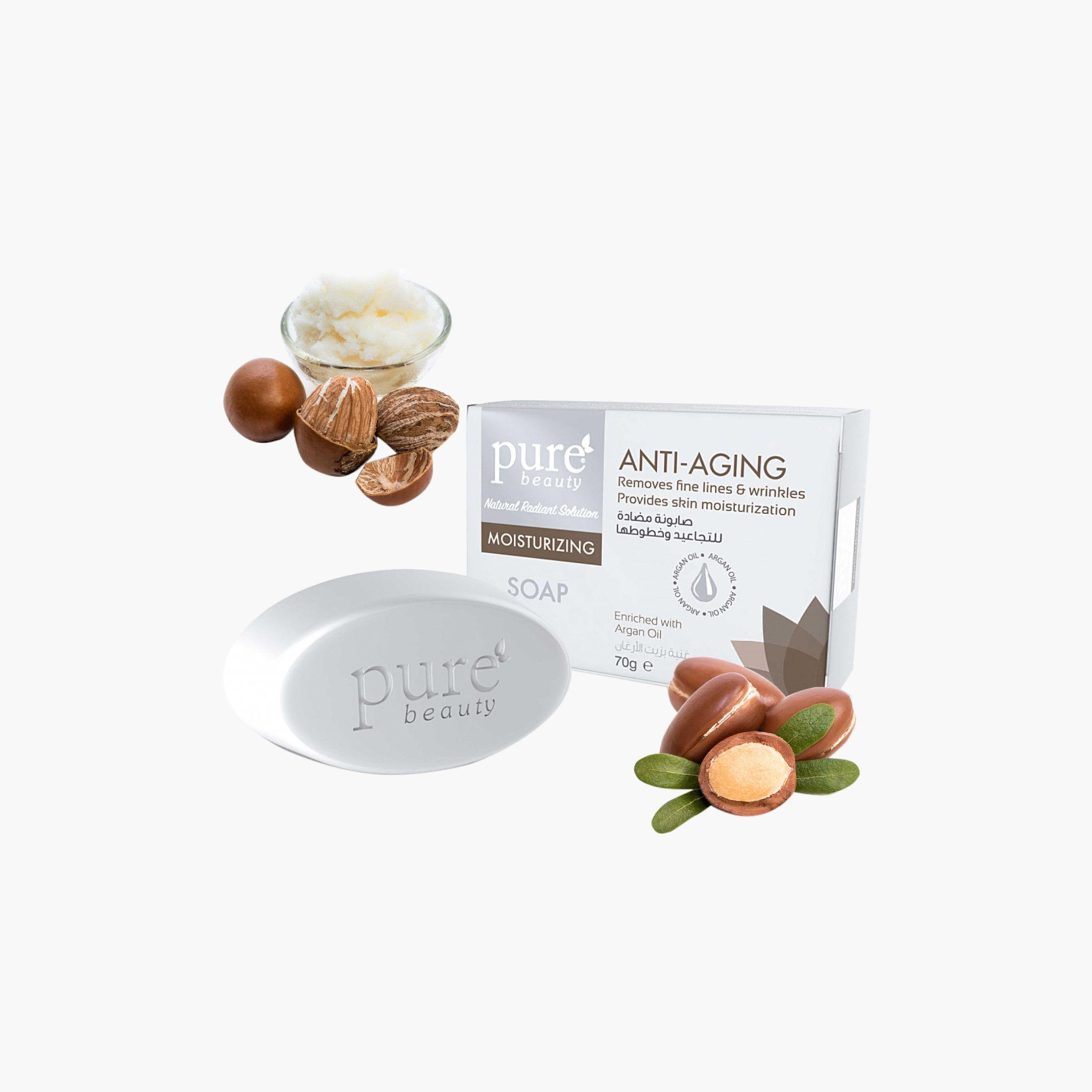 PURE BEAUTY Anti-ageing Soap - 70 gms-beautyandpersonalcare-bathandbody-bathandshower-soaps-image-1
