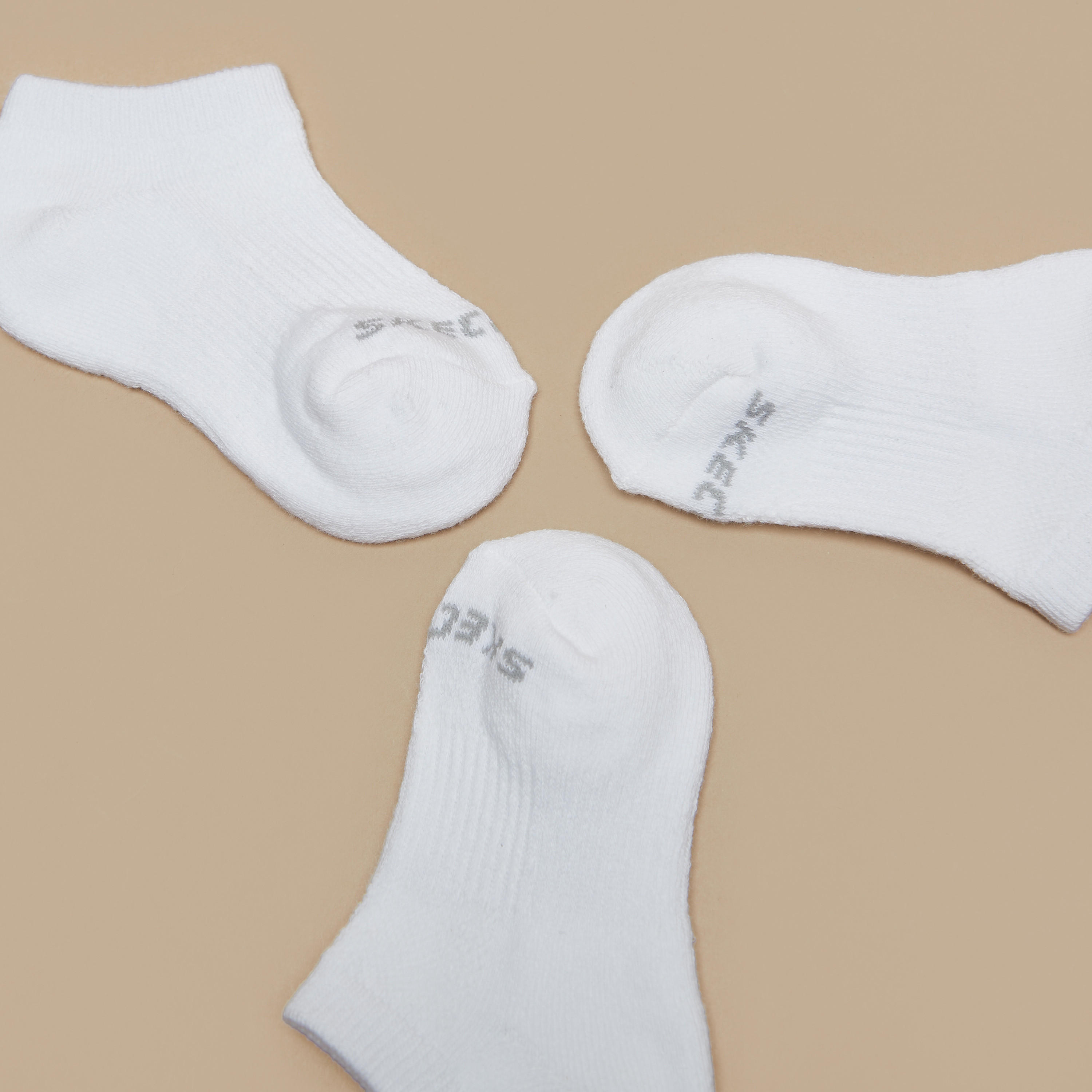 Skechers Terry No Show Sports Socks - Set of 3-girls-accessories-socks-image-4