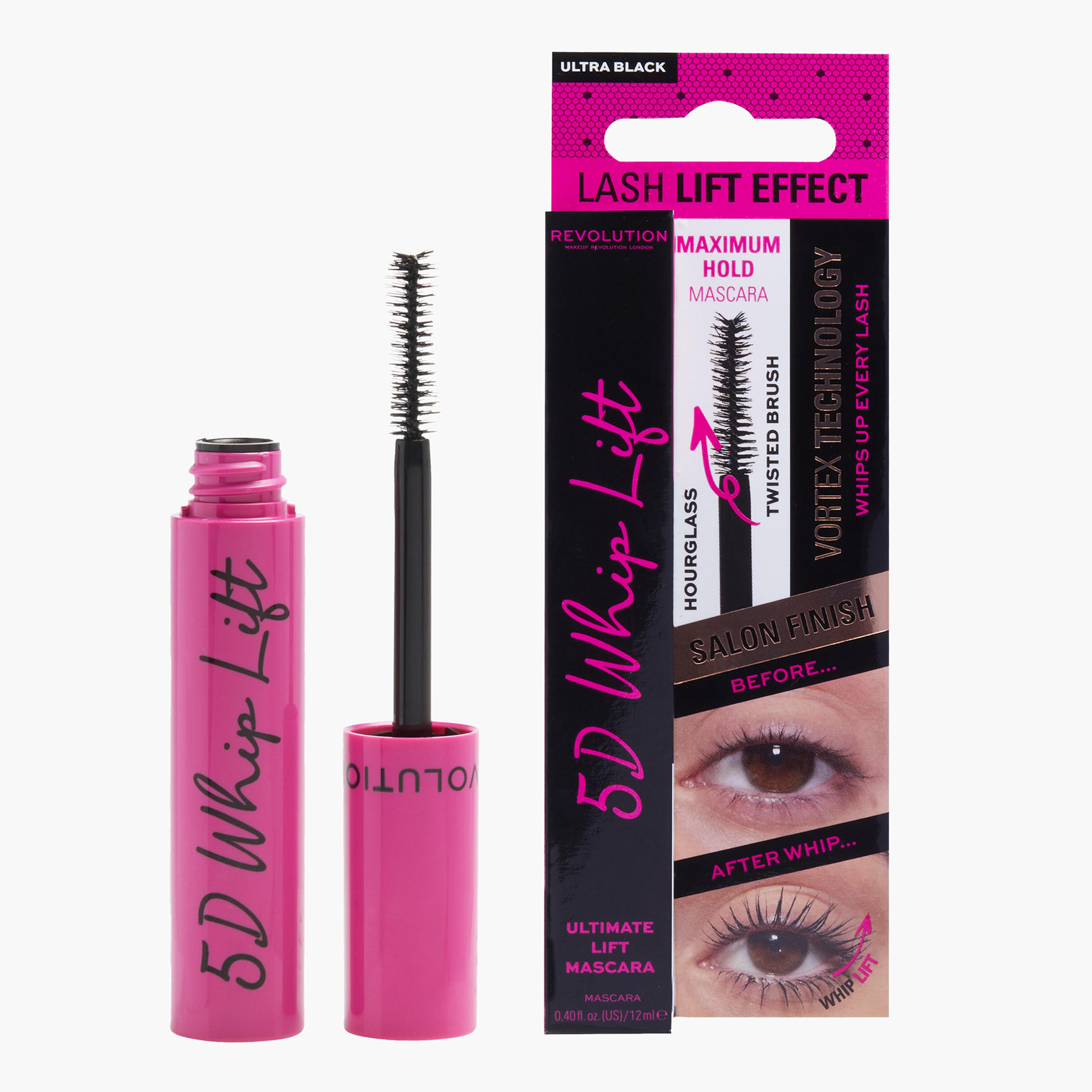 Makeup Revolution 5D Whip Lift Mascara - 12 ml-beautyandpersonalcare-makeup-eyes-mascaras-image-2