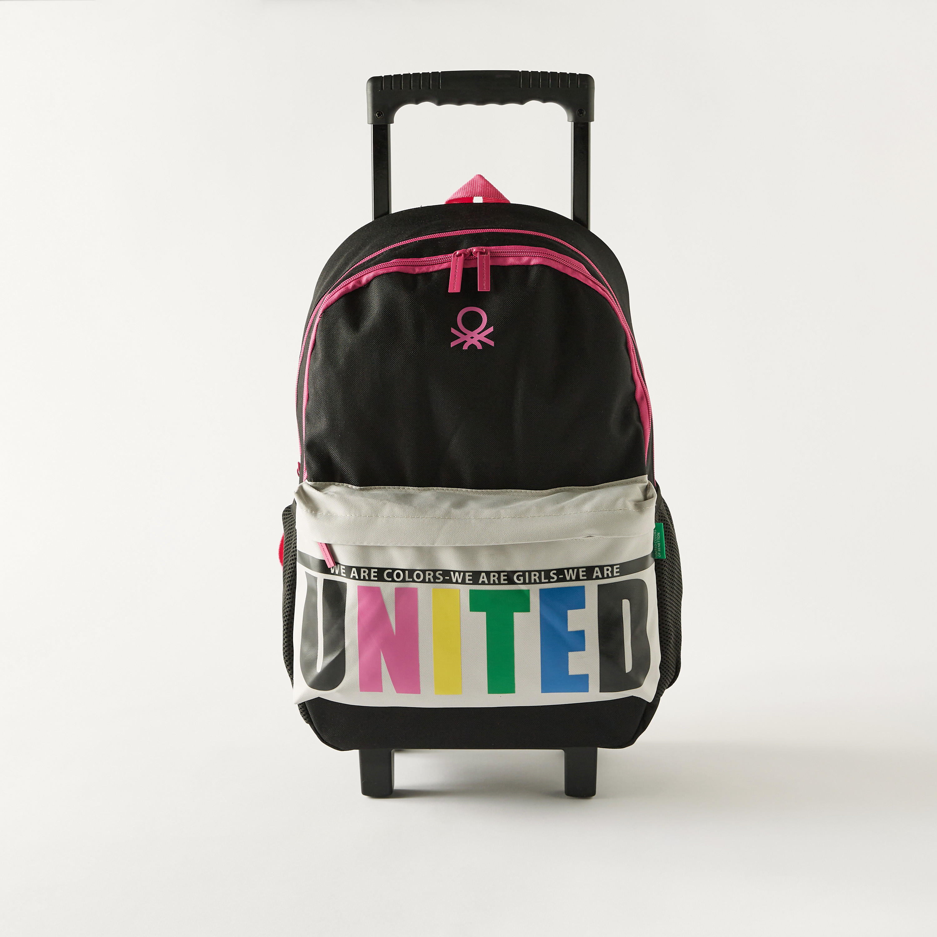 United Colors of Benetton 18-inch Trolley Backpack - 46x32x15 cms 1-Year Warranty-school-bagsandbackpacks-trolleybags-image-1