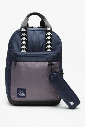 شنطة ظهر مدرسية بطبعات الشعار مع مقلمة من كابا-school-bagsandbackpacks-image-1
