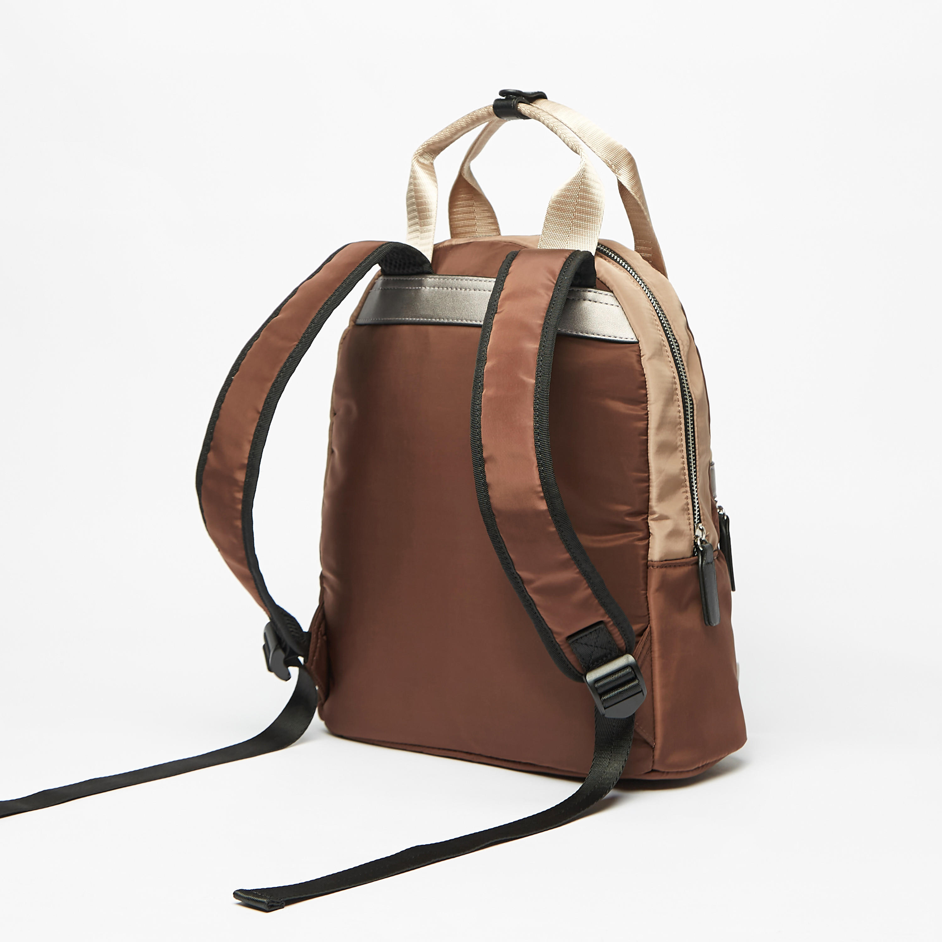 شنطة ظهر بقوالب ملونة وحمالات كتف قابلة للتّعديل ومقابض مزدوجة من لي كوبر-women-bagsandwallets-backpacks-image-2