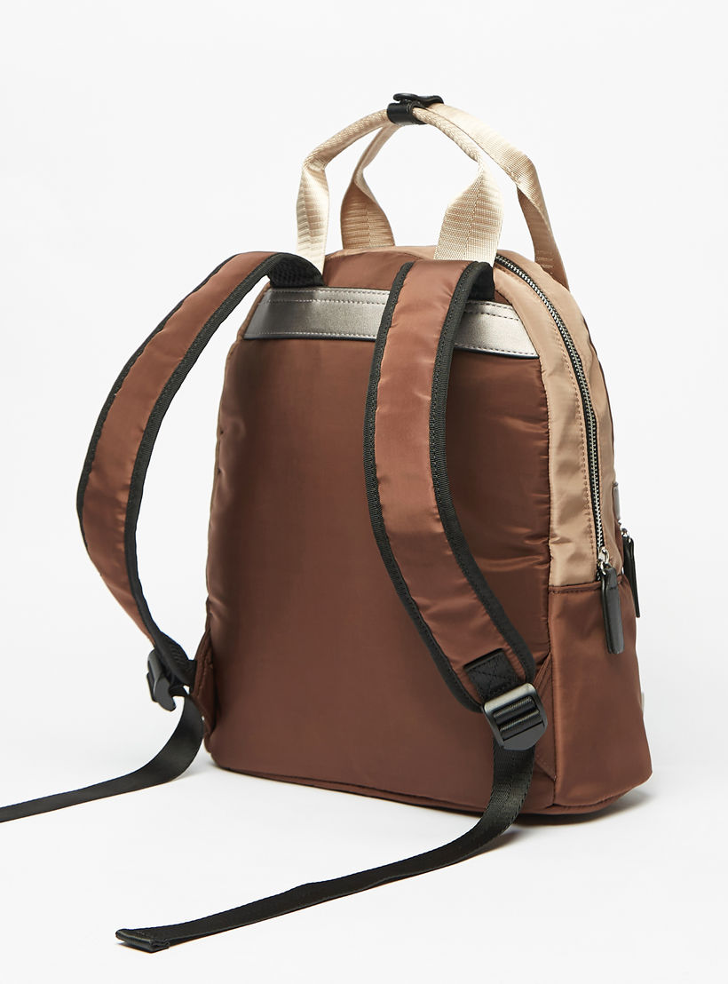 شنطة ظهر بقوالب ملونة وحمالات كتف قابلة للتّعديل ومقابض مزدوجة من لي كوبر-women-bagsandwallets-backpacks-image-2