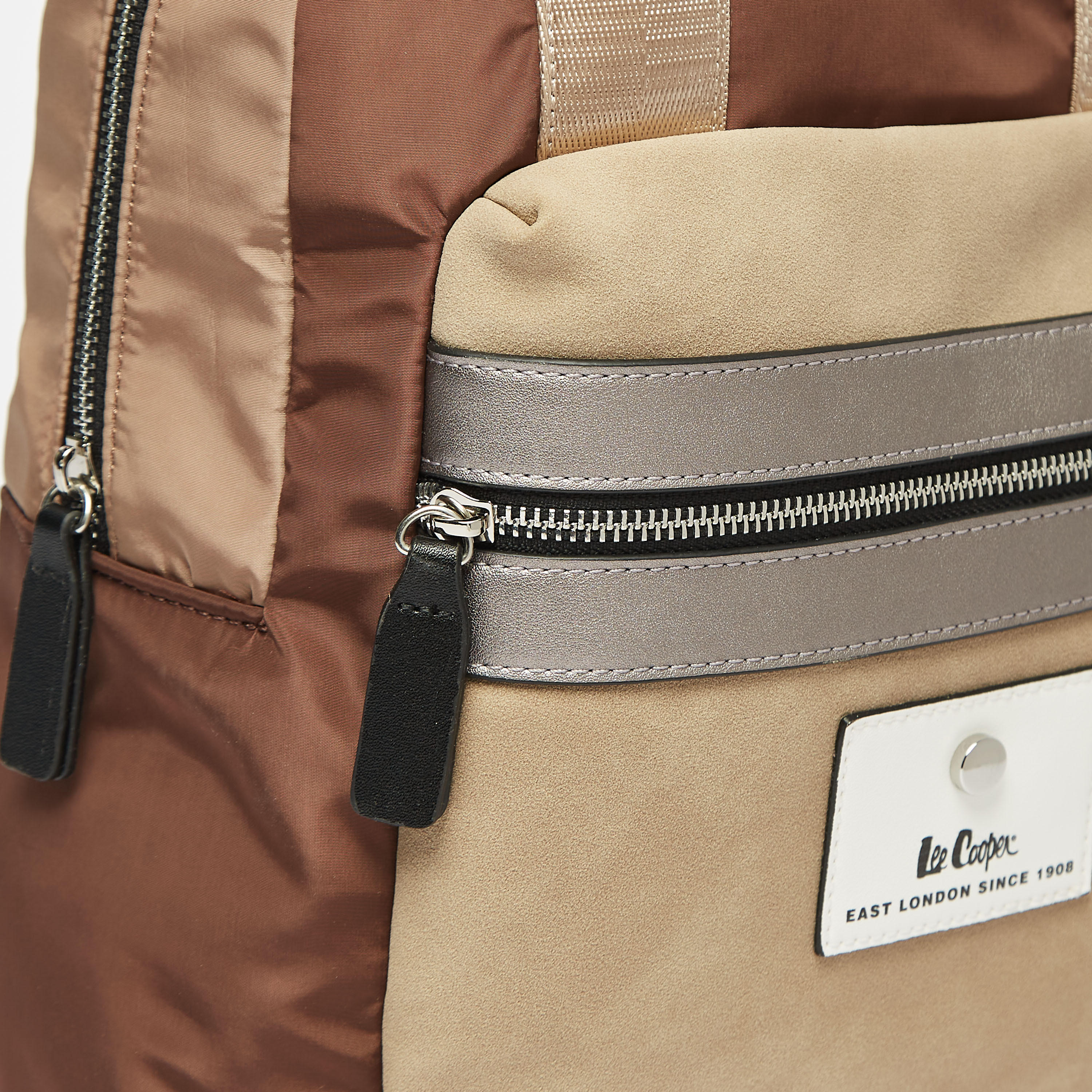 شنطة ظهر بقوالب ملونة وحمالات كتف قابلة للتّعديل ومقابض مزدوجة من لي كوبر-women-bagsandwallets-backpacks-image-7