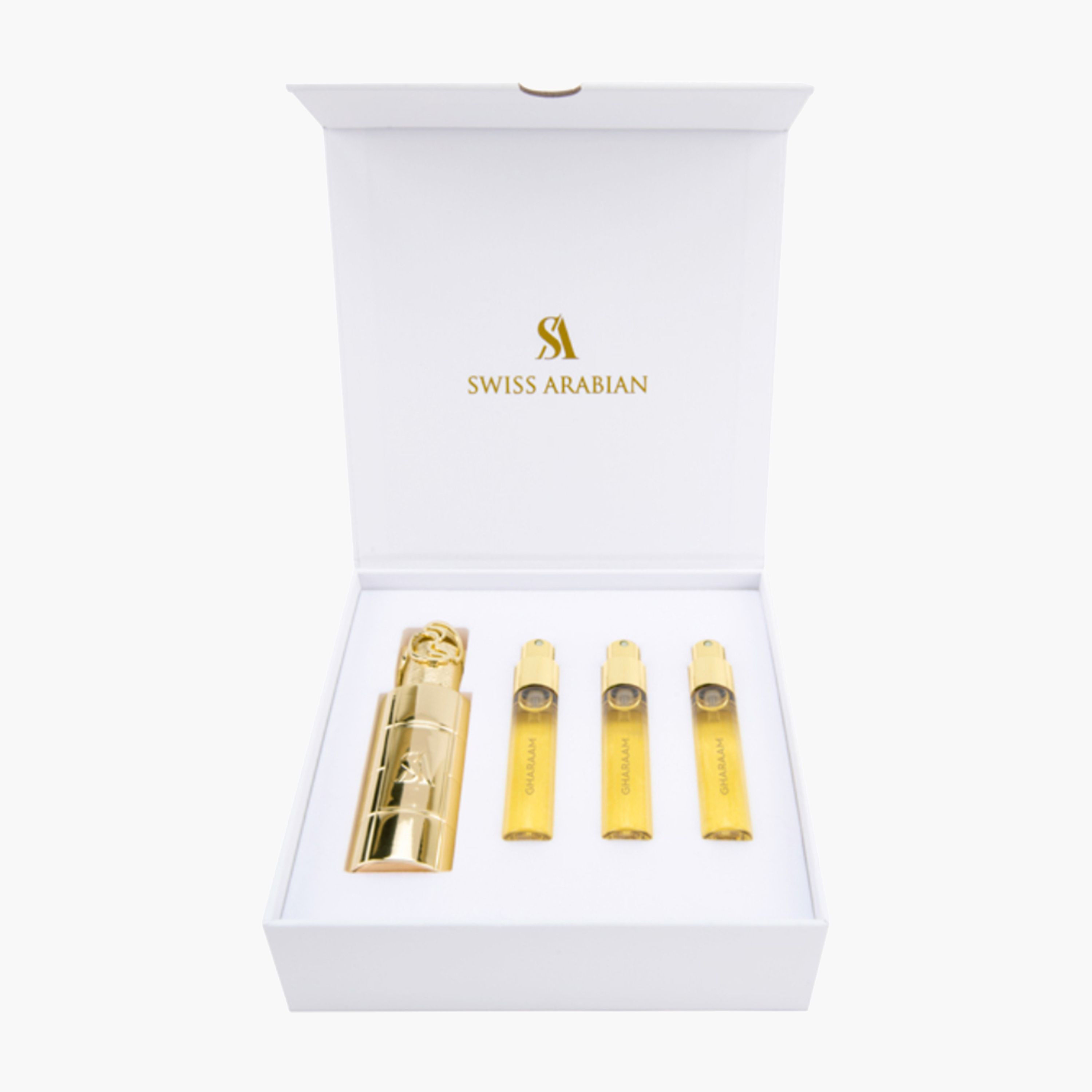 مجموعة عطر غرام 4 قطع من سويس أرابيان-beautyandpersonalcare-giftsets-image-1