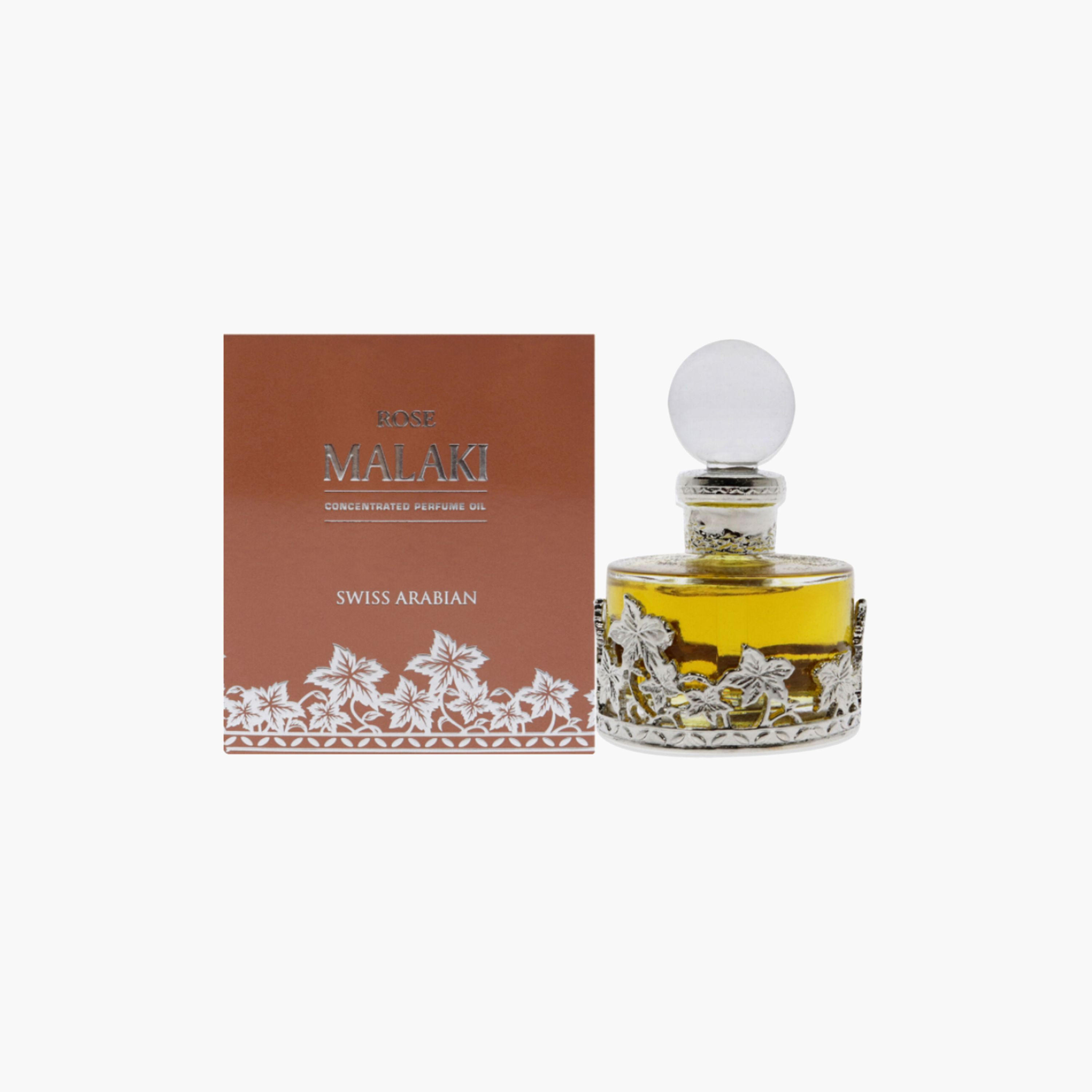 Swiss Arabian Rose Malaki Perfume Oil - 25 ml-beautyandpersonalcare-fragrance-unisex-image-1