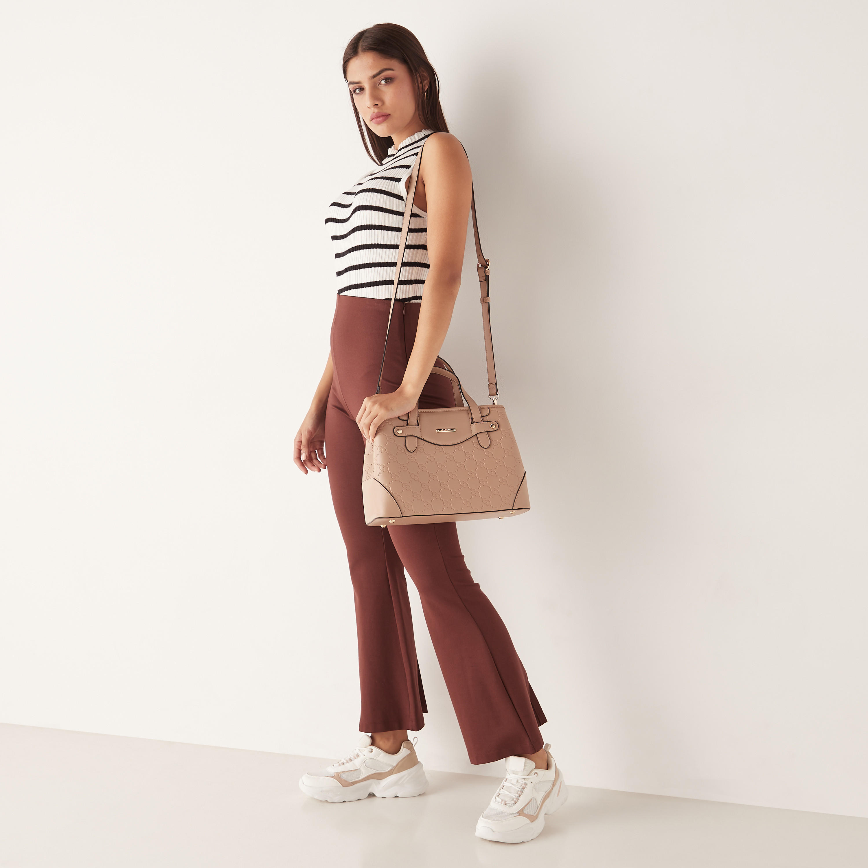 Celeste Monogram Embossed Tote Bag-women-bagsandwallets-handbags-image-6