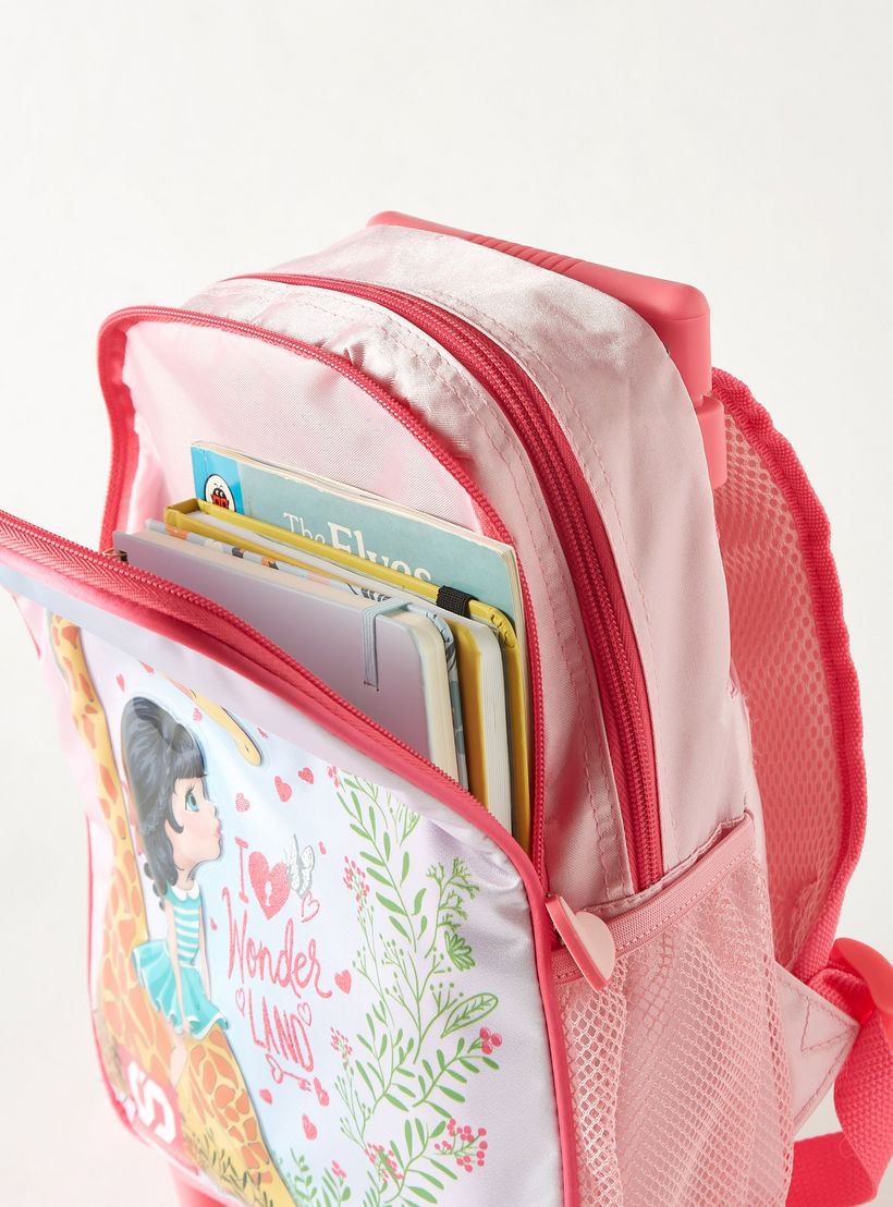 SAMI STUDIO Printed 12-inch Trolley Backpack with Lunch Bag & Pencil Pouch - 1-Year Warranty-school-bagsandbackpacks-sets-image-8