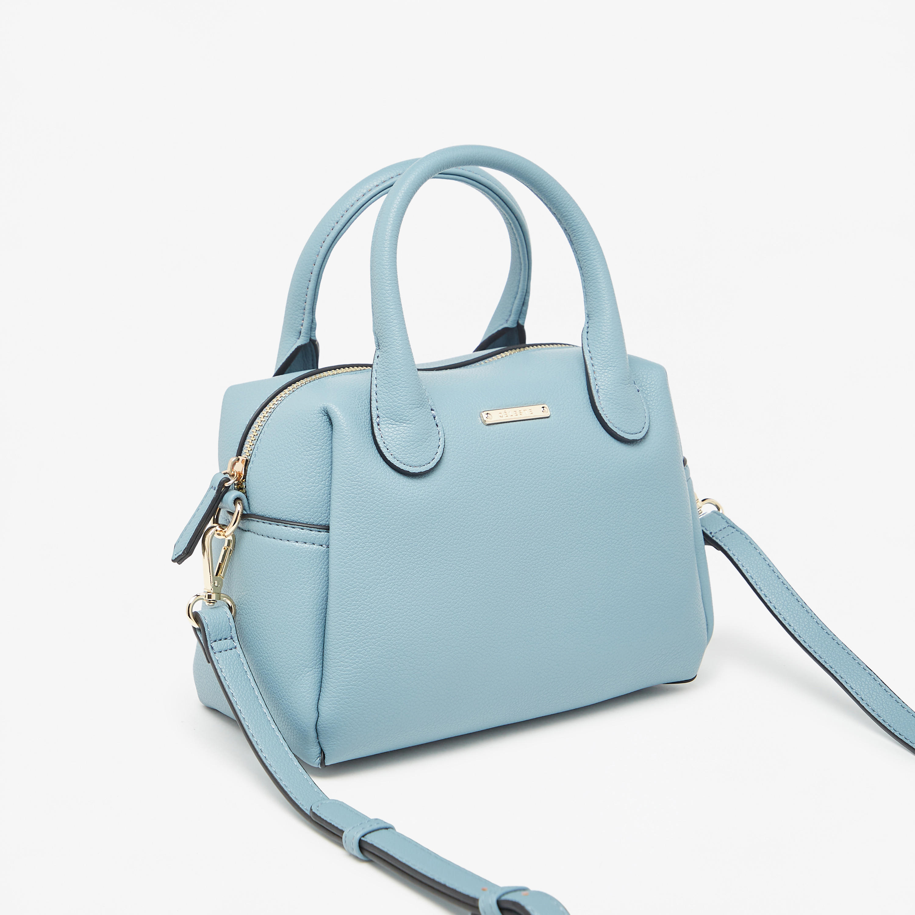 شنطة توتي سادة بمقابض مزدوجة وحزام قابل للفصل-women-bagsandwallets-handbags-image-2