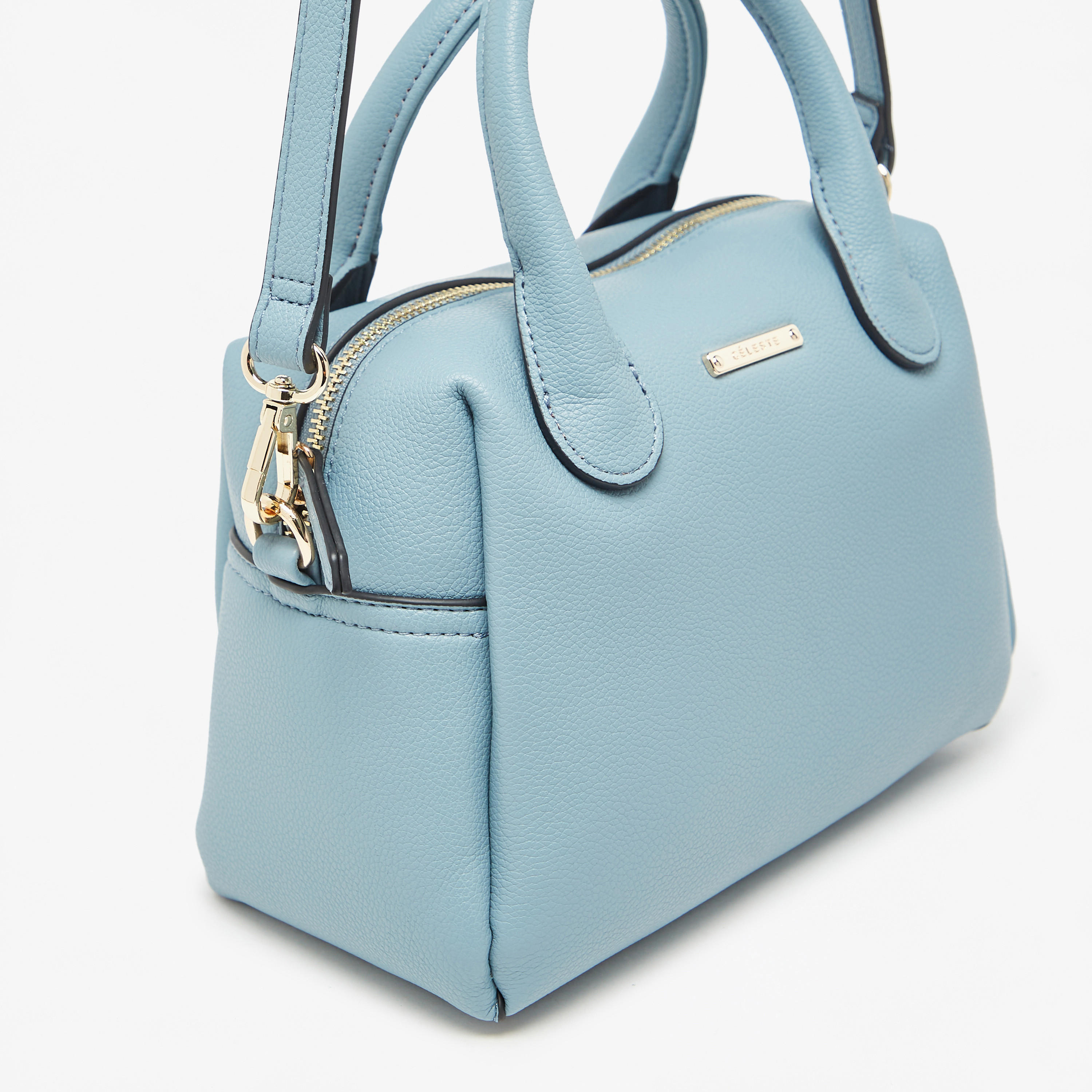 شنطة توتي سادة بمقابض مزدوجة وحزام قابل للفصل-women-bagsandwallets-handbags-image-3