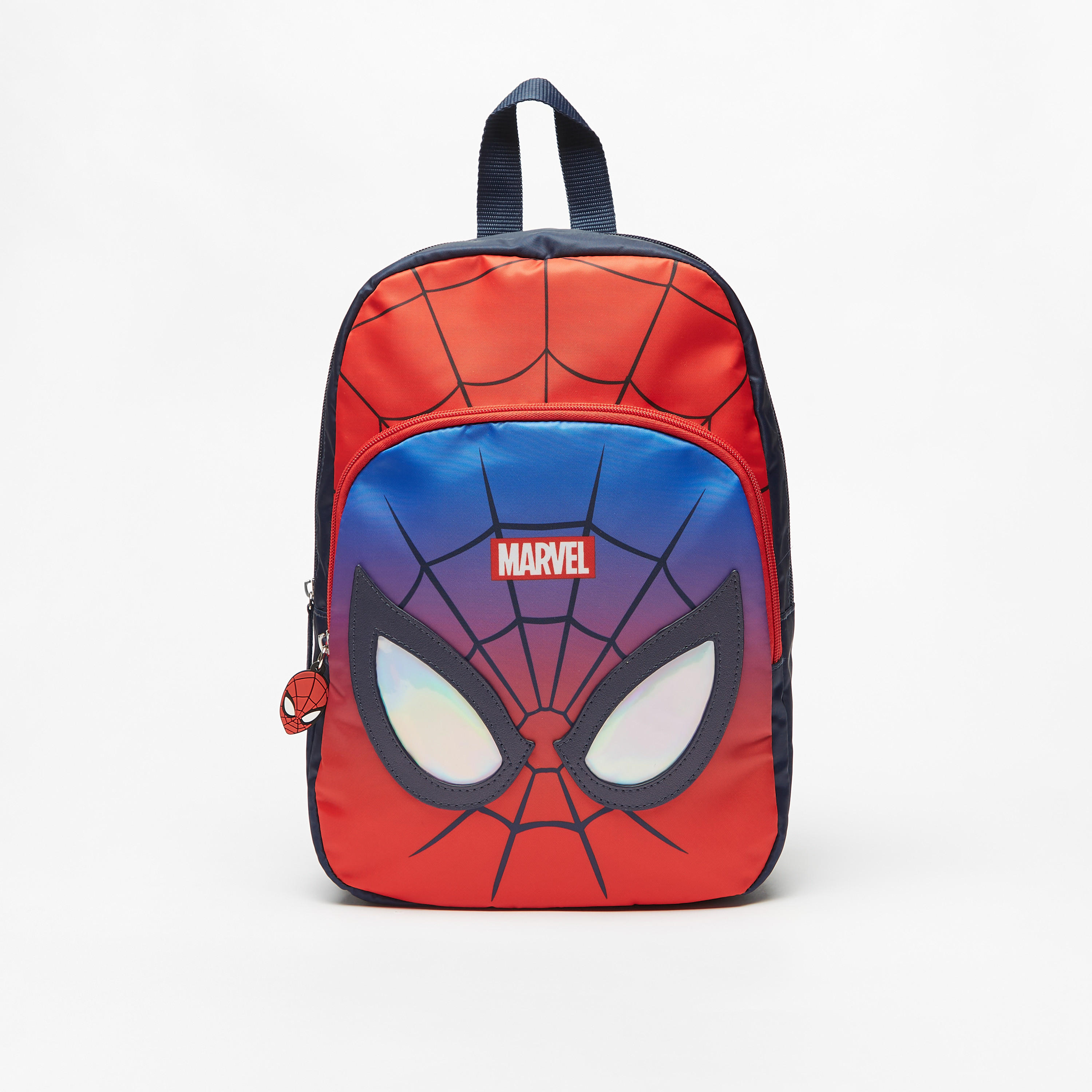 Marvel Spider-Man Print Backpack with Zip Closure and Adjustable Straps-school-bagsandbackpacks-backpacks-image-1