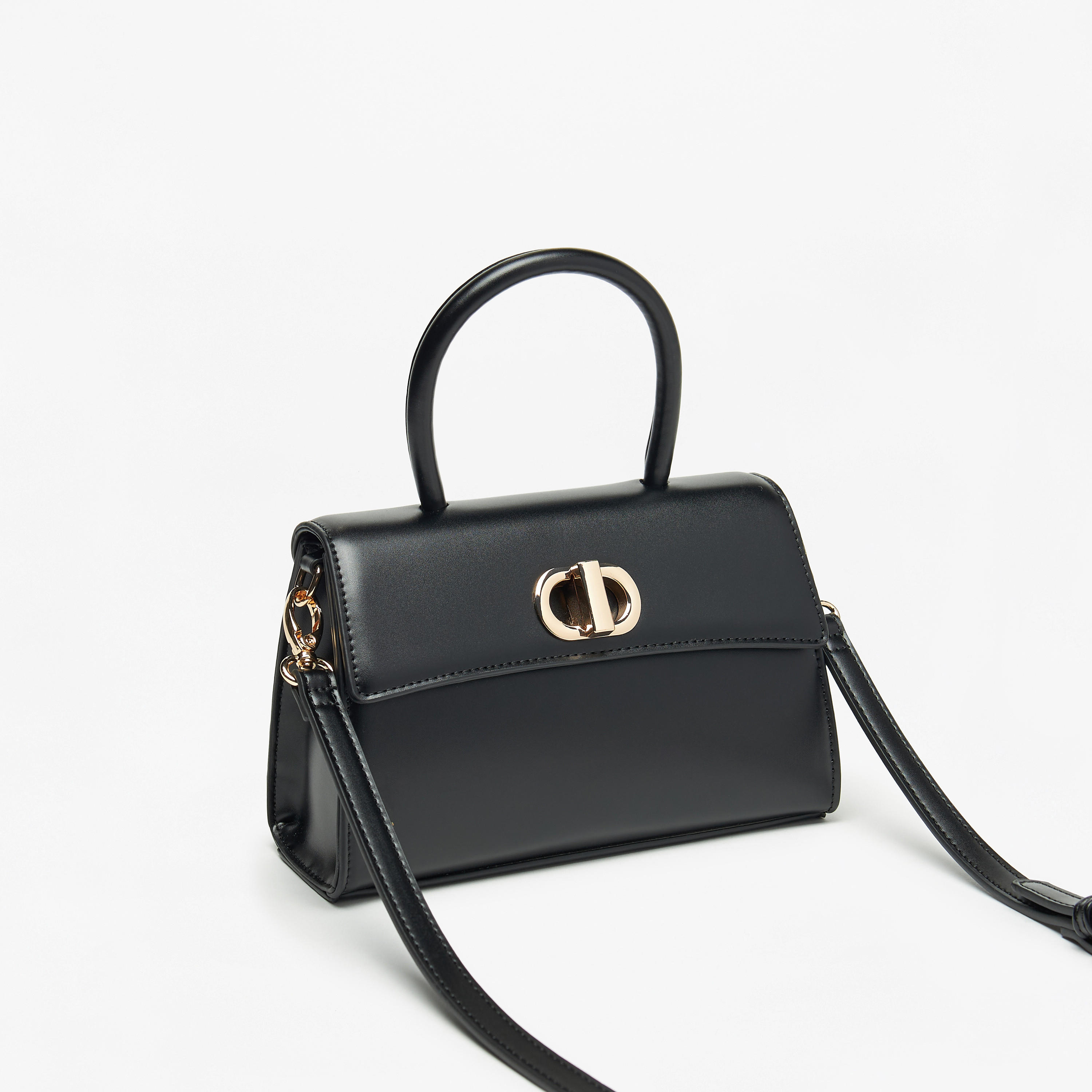 شنطة ساتشيل سادة بقفل إغلاق دوّار من سيليست-women-bagsandwallets-handbags-image-6