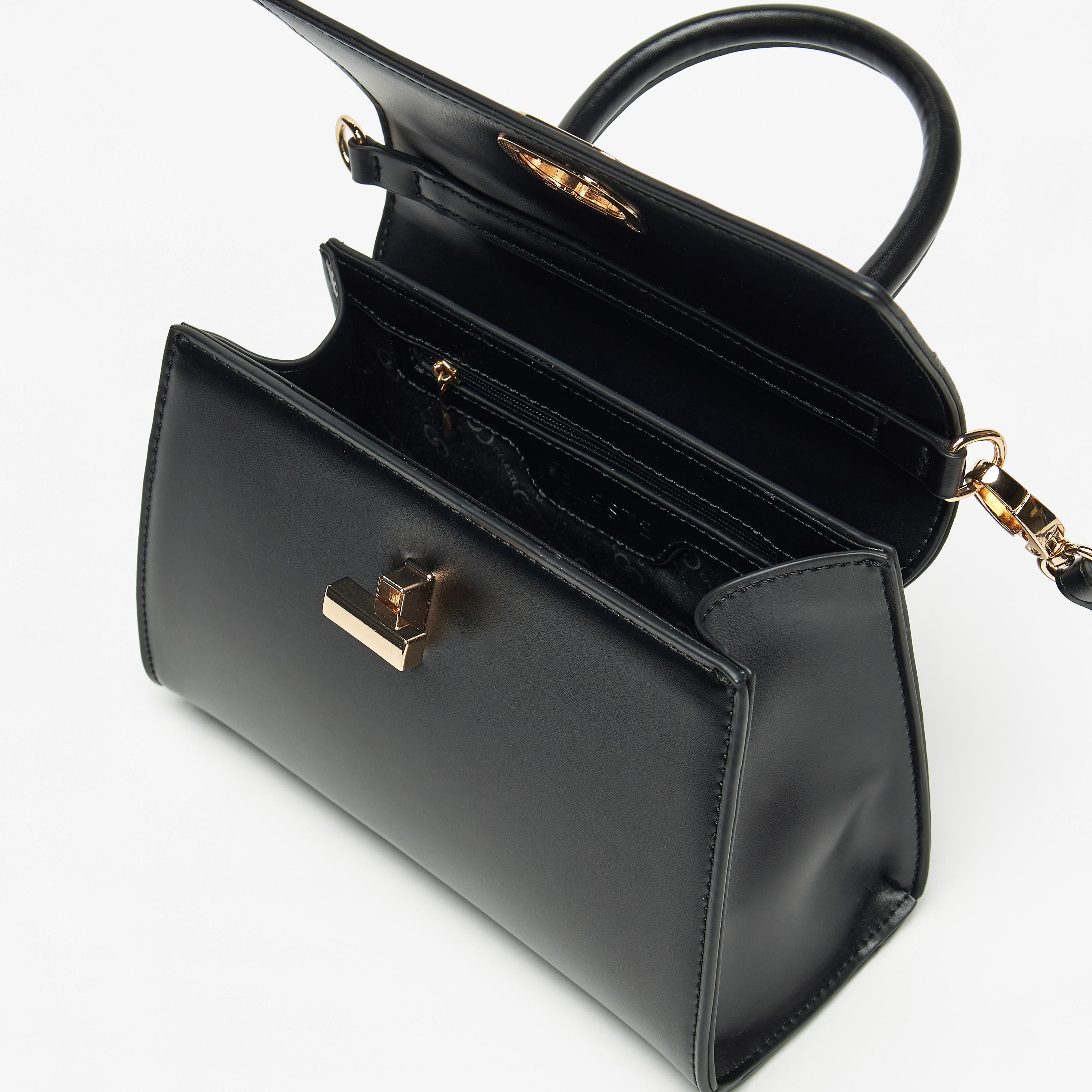شنطة ساتشيل سادة بقفل إغلاق دوّار من سيليست-women-bagsandwallets-handbags-image-9