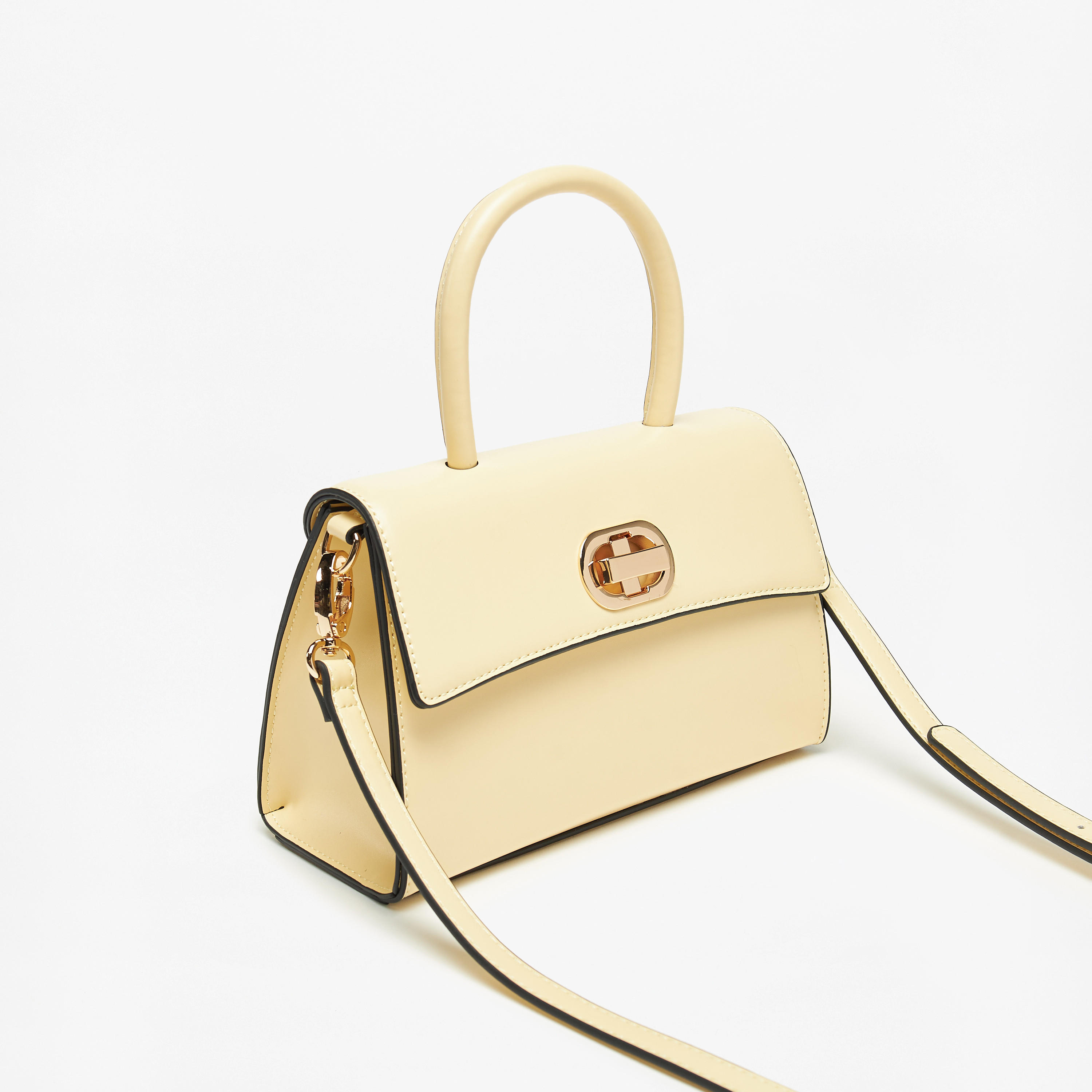 شنطة ساتشيل سادة بقفل إغلاق دوّار من سيليست-women-bagsandwallets-handbags-image-2