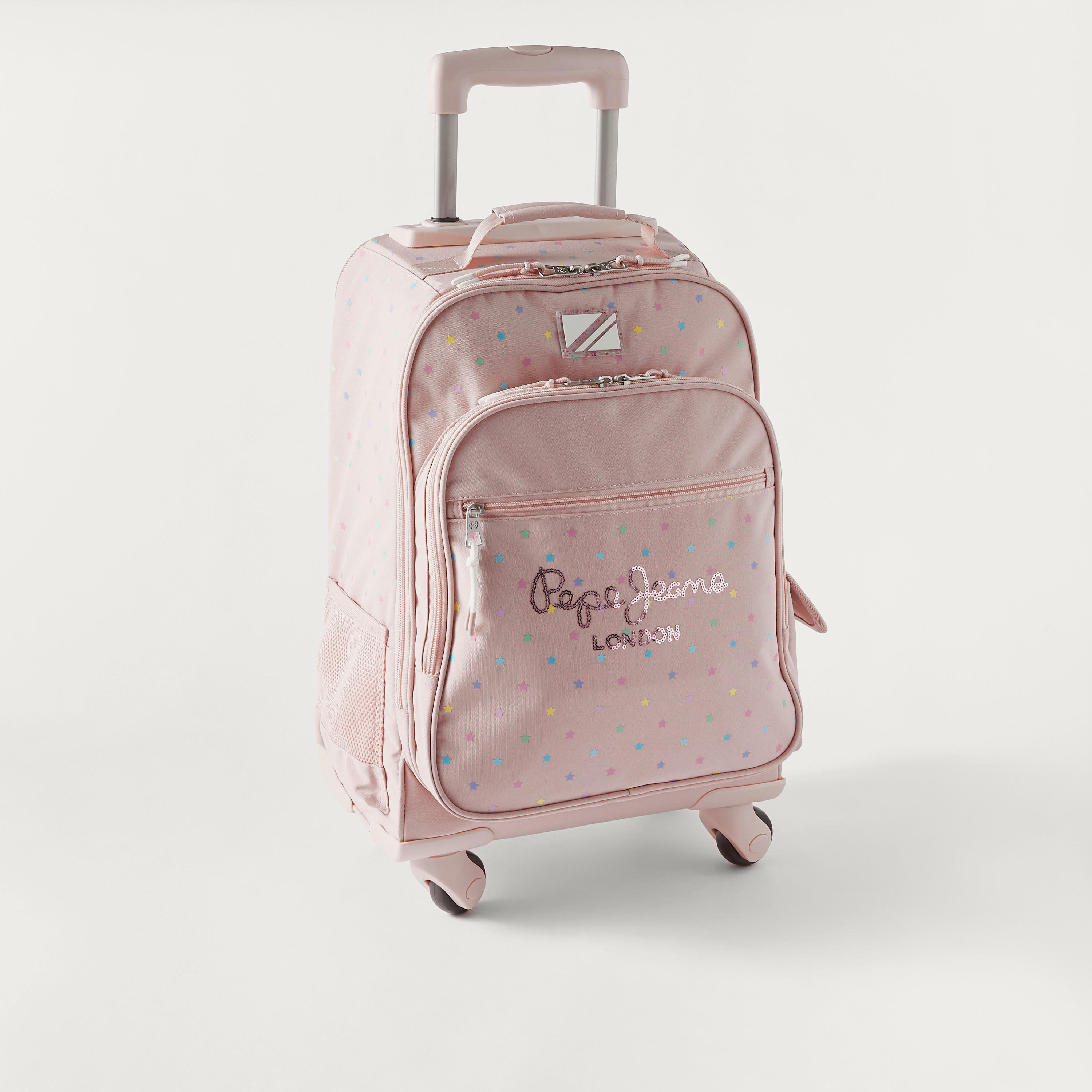 Pepe Jeans London Carina Printed Trolley Backpack - 33x44x21 cms 2-Year Warranty-school-bagsandbackpacks-trolleybags-image-3