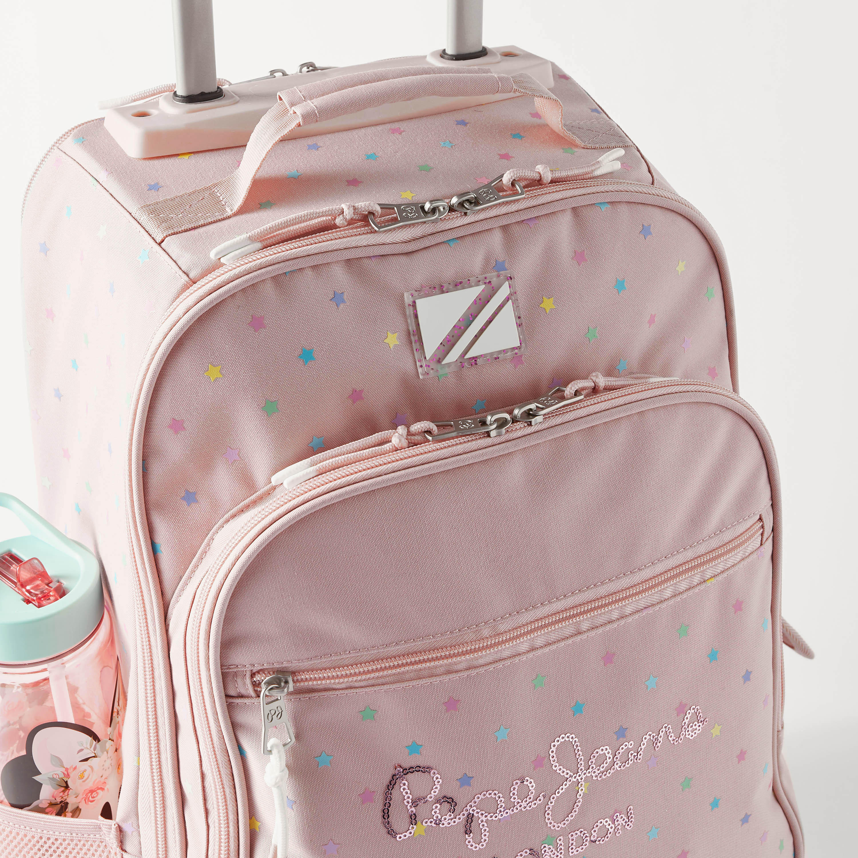 شنطة ظهر ترولي بطبعات لندن من بيبي جينز - 33x44x21 سم - ضمان سنتان-school-bagsandbackpacks-trolleybags-image-6