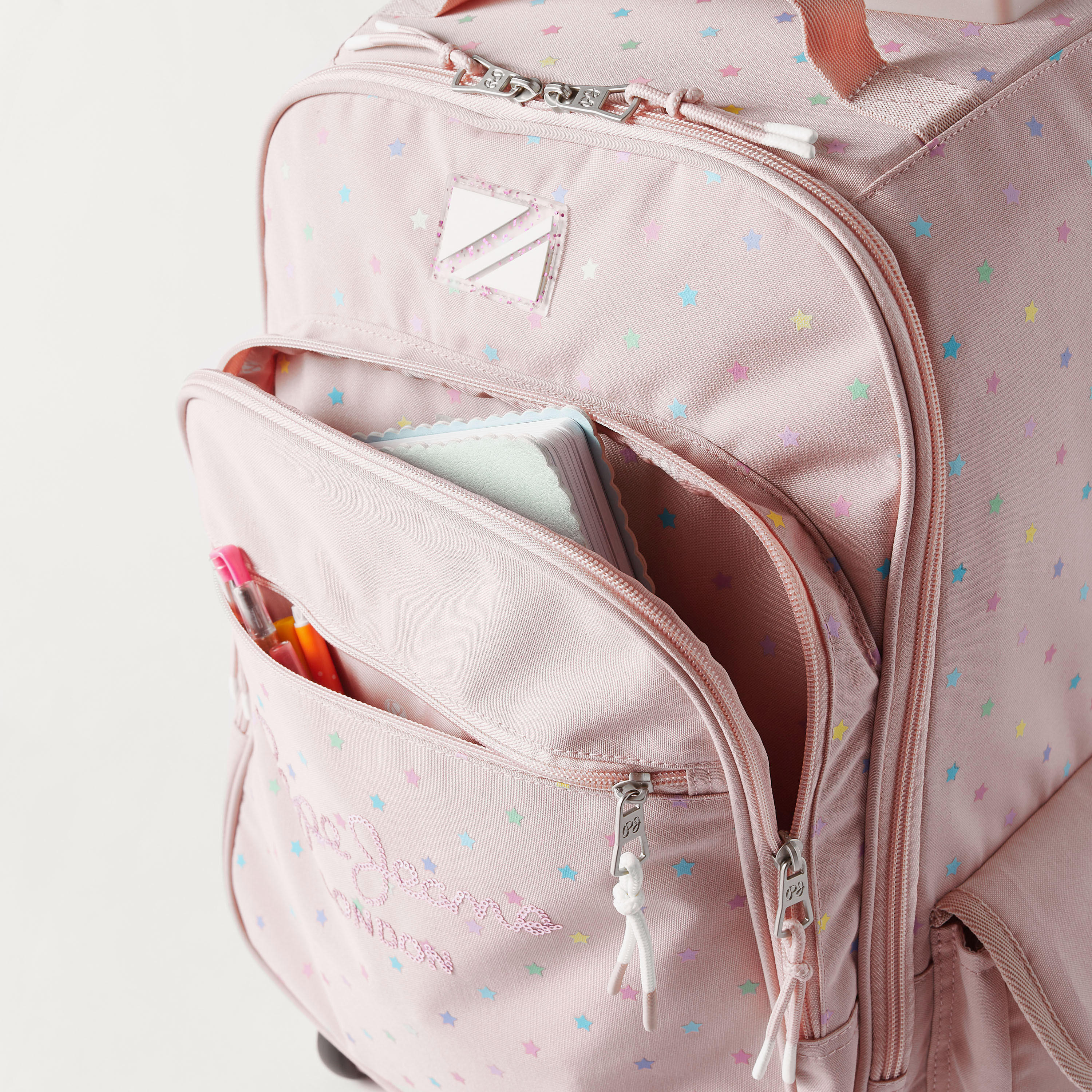 شنطة ظهر ترولي بطبعات لندن من بيبي جينز - 33x44x21 سم - ضمان سنتان-school-bagsandbackpacks-trolleybags-image-9