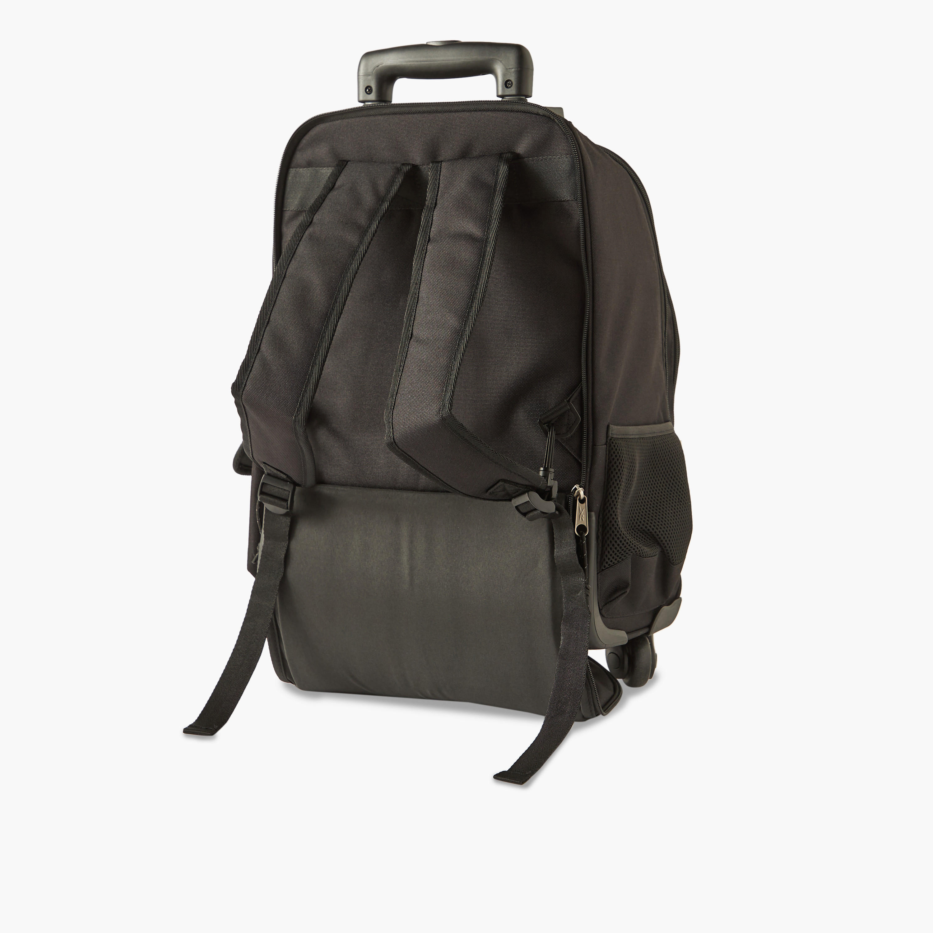 Reebok Logo Print Convertible Trolley Backpack - 33x44x21 cms 2-Year Warranty-school-bagsandbackpacks-trolleybags-image-5