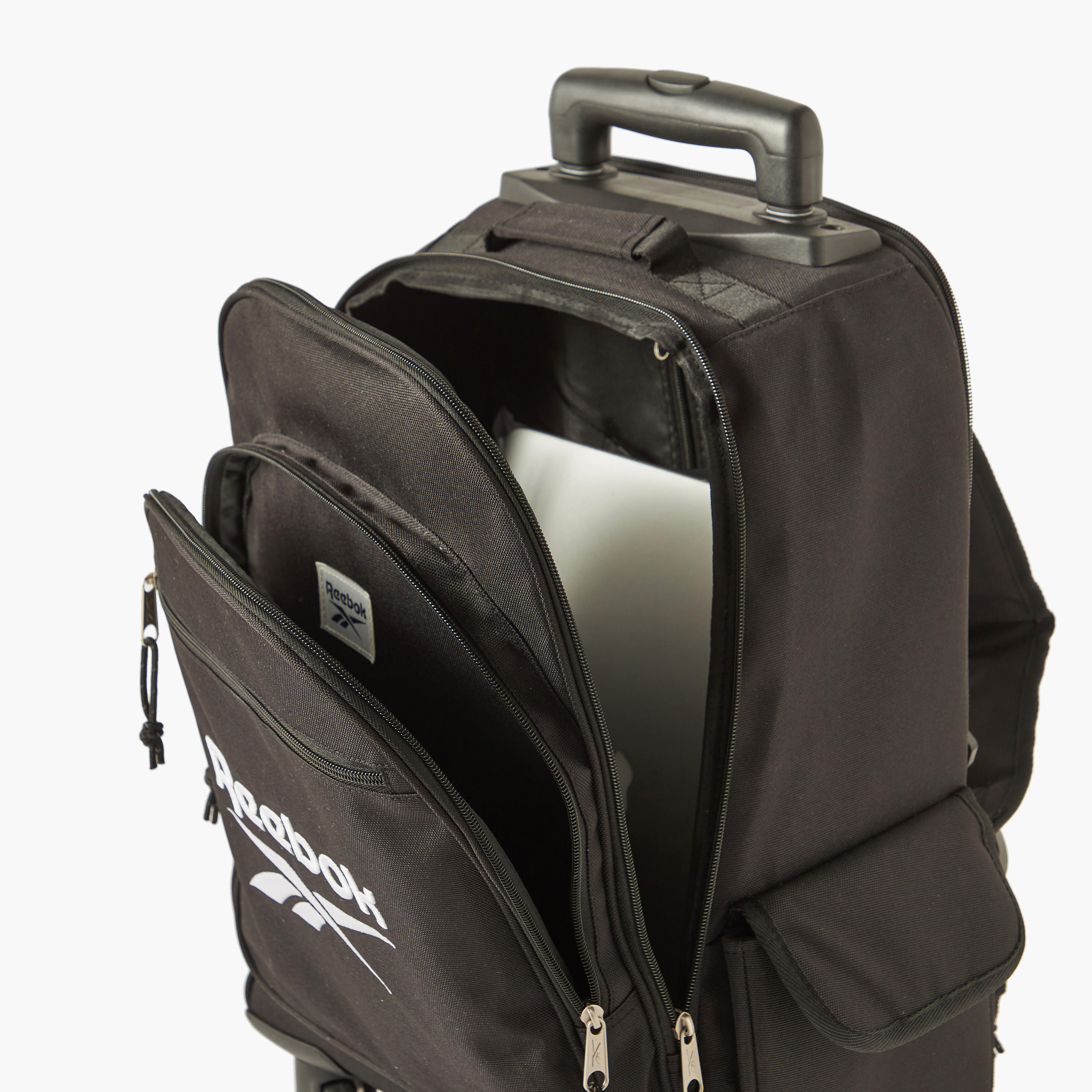 Reebok Logo Print Convertible Trolley Backpack - 33x44x21 cms 2-Year Warranty-school-bagsandbackpacks-trolleybags-image-9