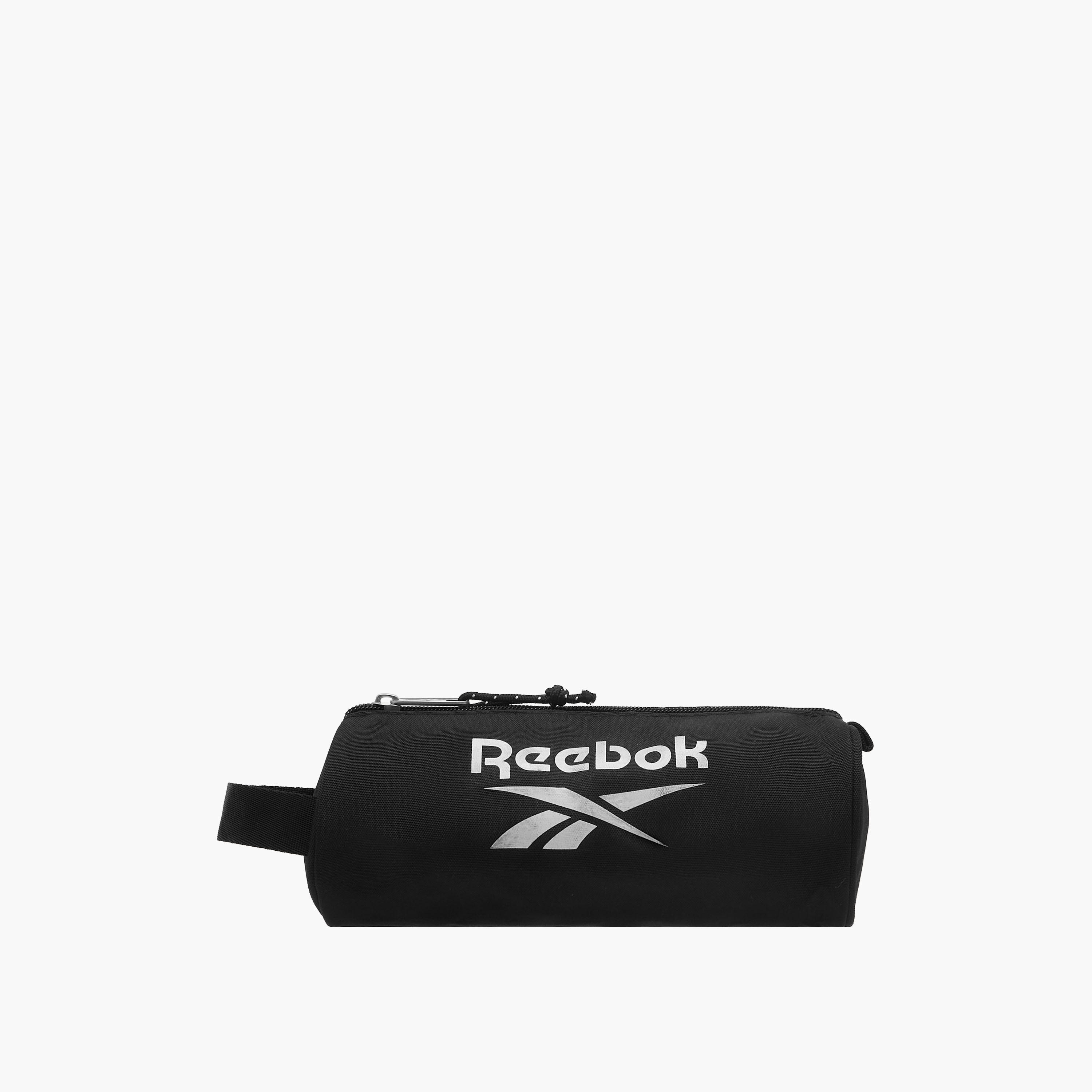 Reebok Logo Print Pencil Pouch with Zip Closure - 2-Year Warranty-school-stationery-pencilcases-image-1