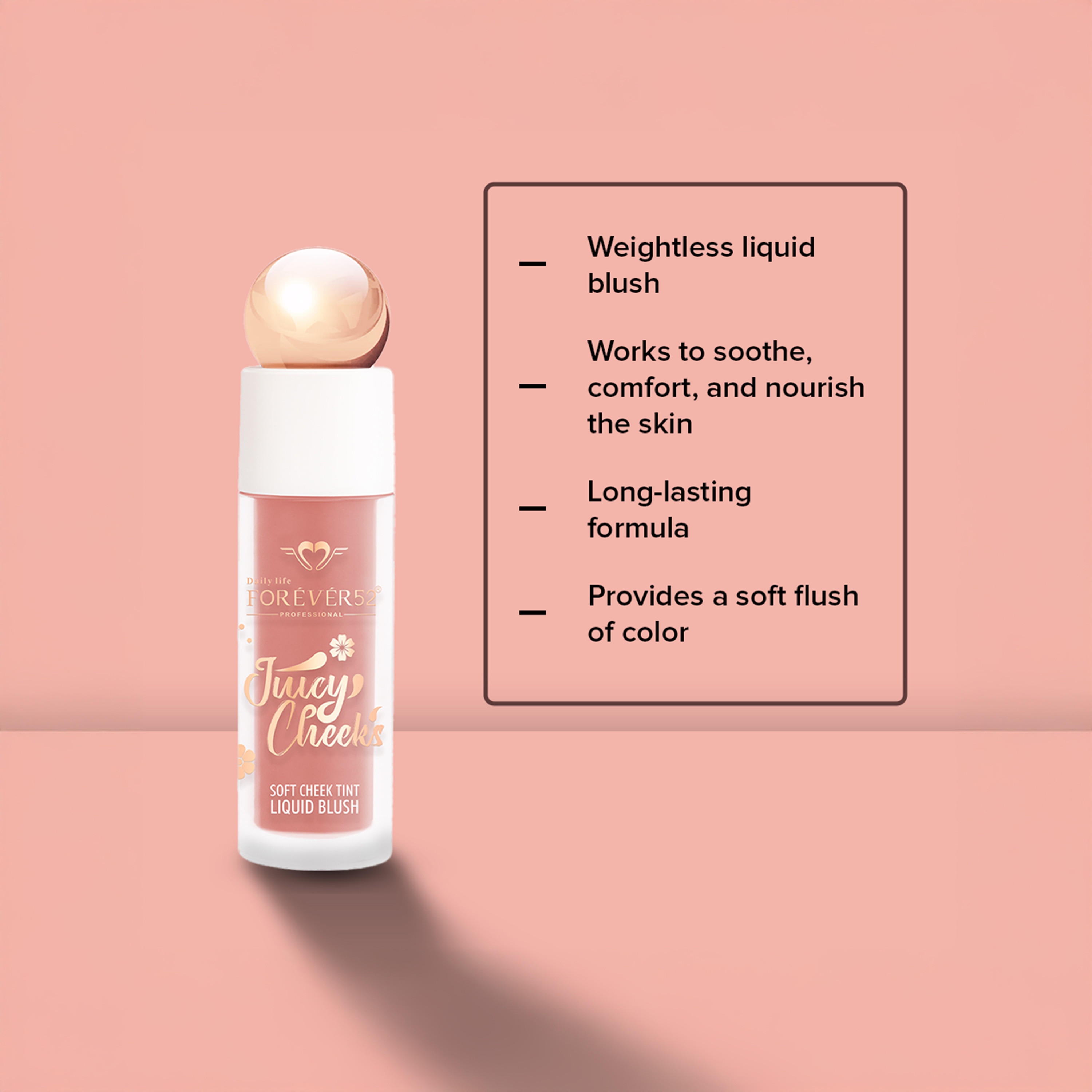 Daily life Forever52 Juicy Cheeks Liquid Blush - 6 ml-beautyandpersonalcare-makeup-face-blushes-image-2