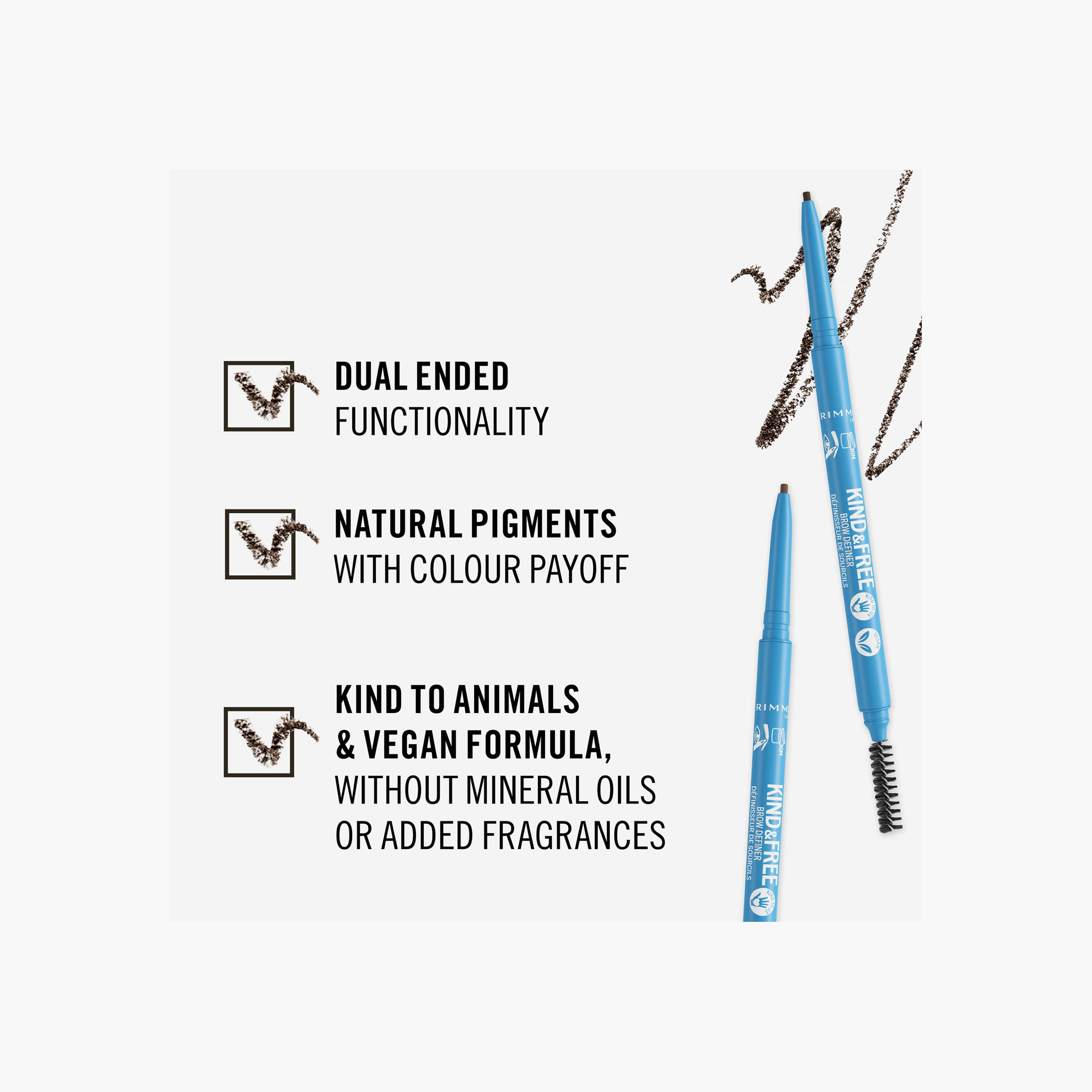 Rimmel Kind and Free Brow Definer - 8 gms-beautyandpersonalcare-makeup-eyes-eyebrows-image-5