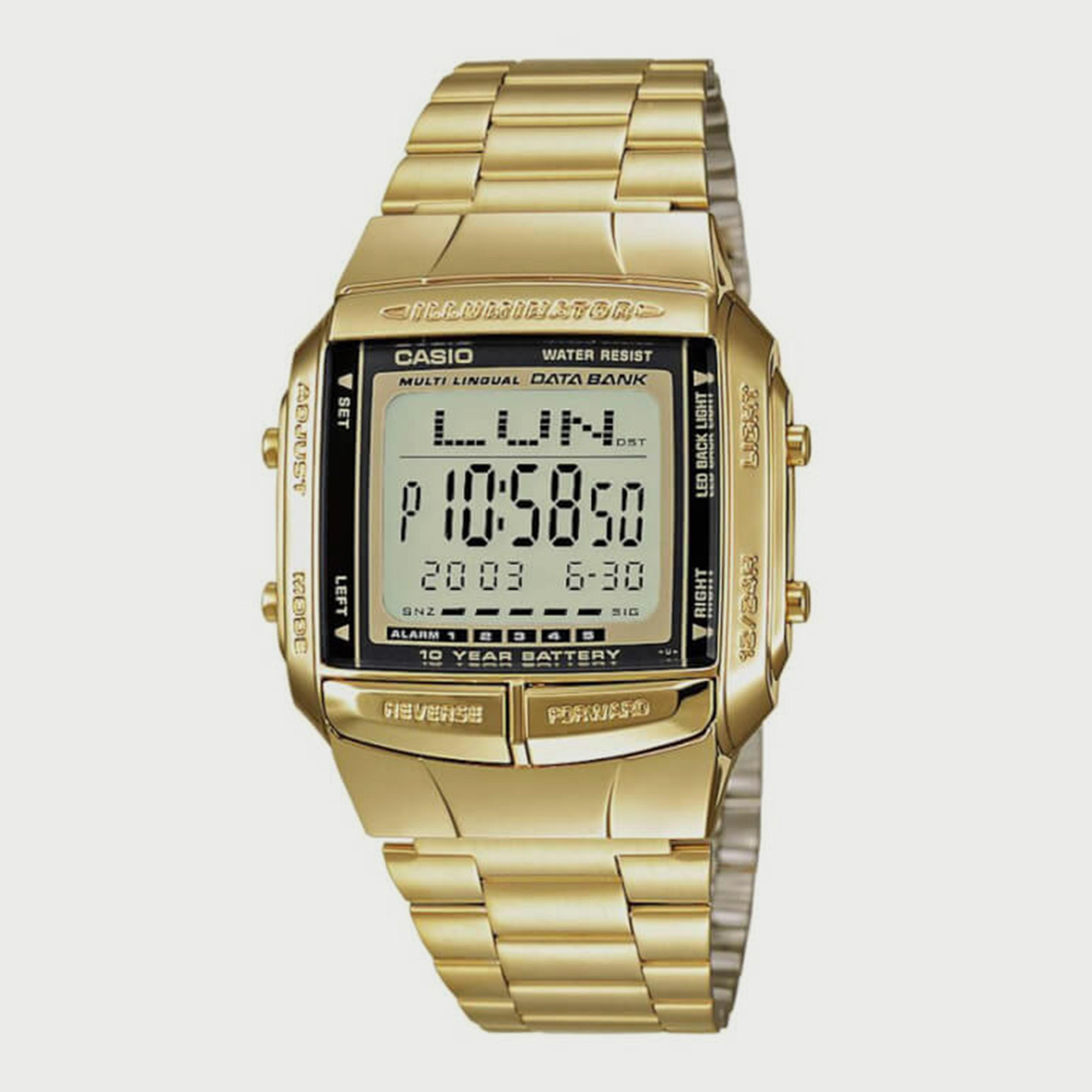 ساعة ذهبية رقمية بسوار ستانلس ستيل من كاسيو للرجال DB-360G-9ADF-men-watchesandjewellery-watches-image-1