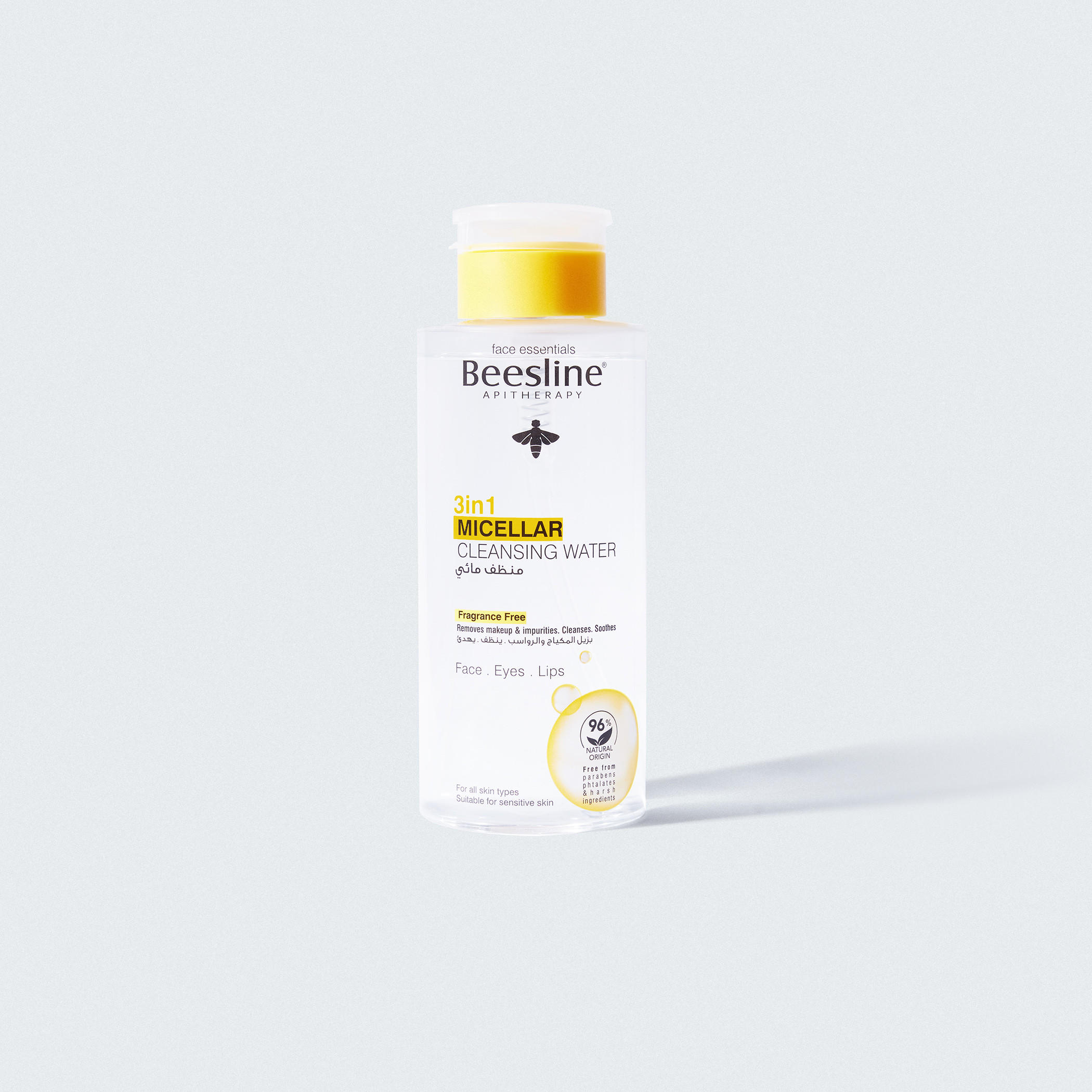 Beesline 3-in-1 Fragrance Free Micellar Cleansing Water - 100 ml-beautyandpersonalcare-skin-cleansers-facewashandcleansers-image-1