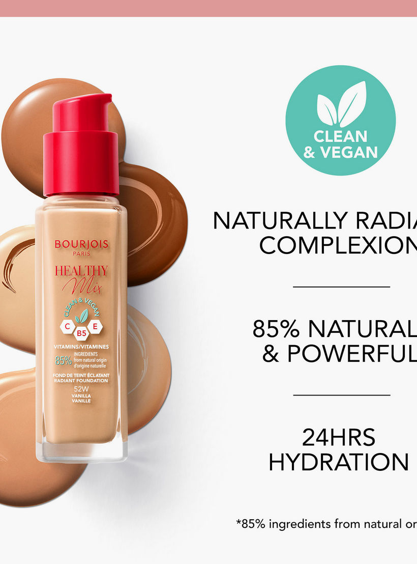 كريم أساس هيلثي ميكس كلين من بورجوا - 30 مل-beautyandpersonalcare-makeup-face-foundations-image-3