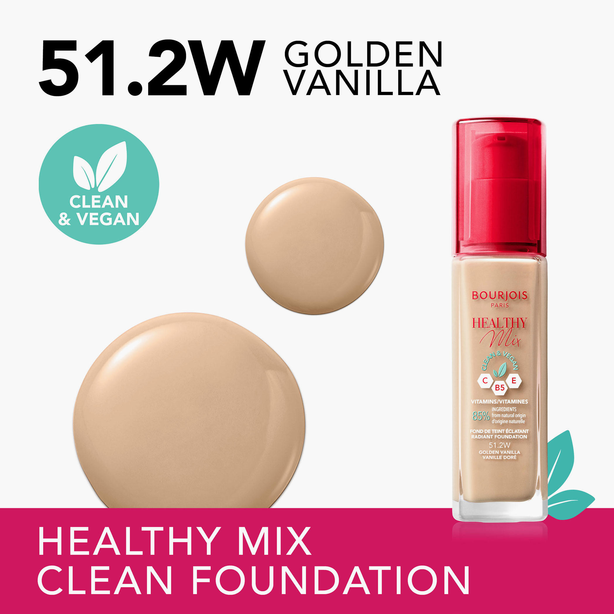 Bourjois Healthy Mix Clean Foundation - 30 ml-beautyandpersonalcare-makeup-face-foundations-image-2