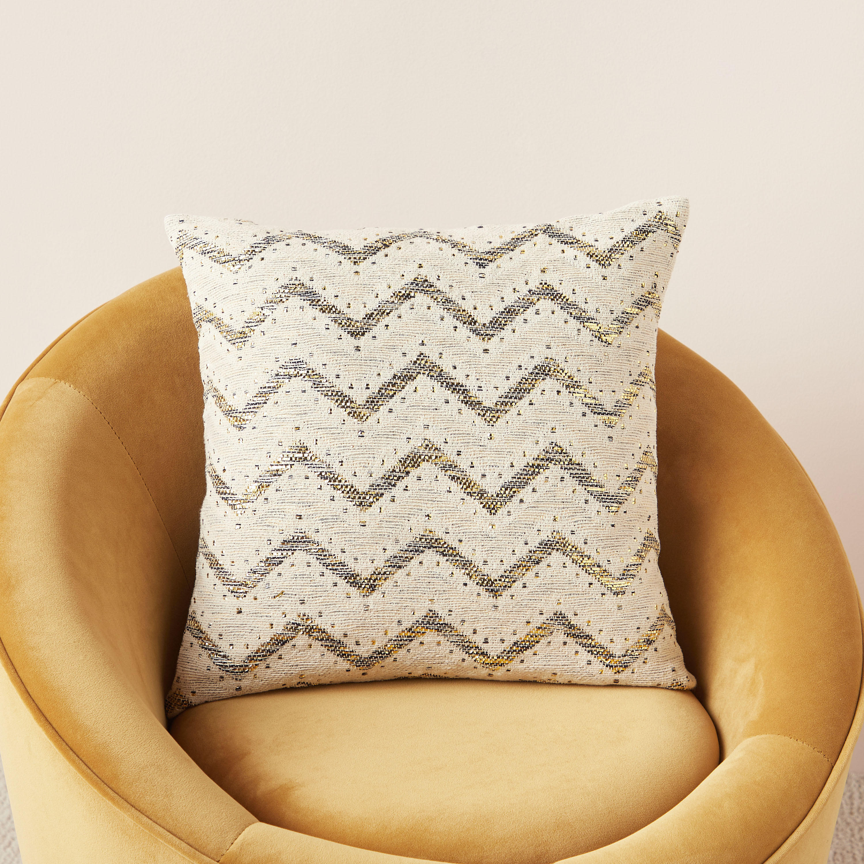 Embellished Cushion Cover - 45x45 cms-household-cushionsandthrows-cushioncovers-image-2