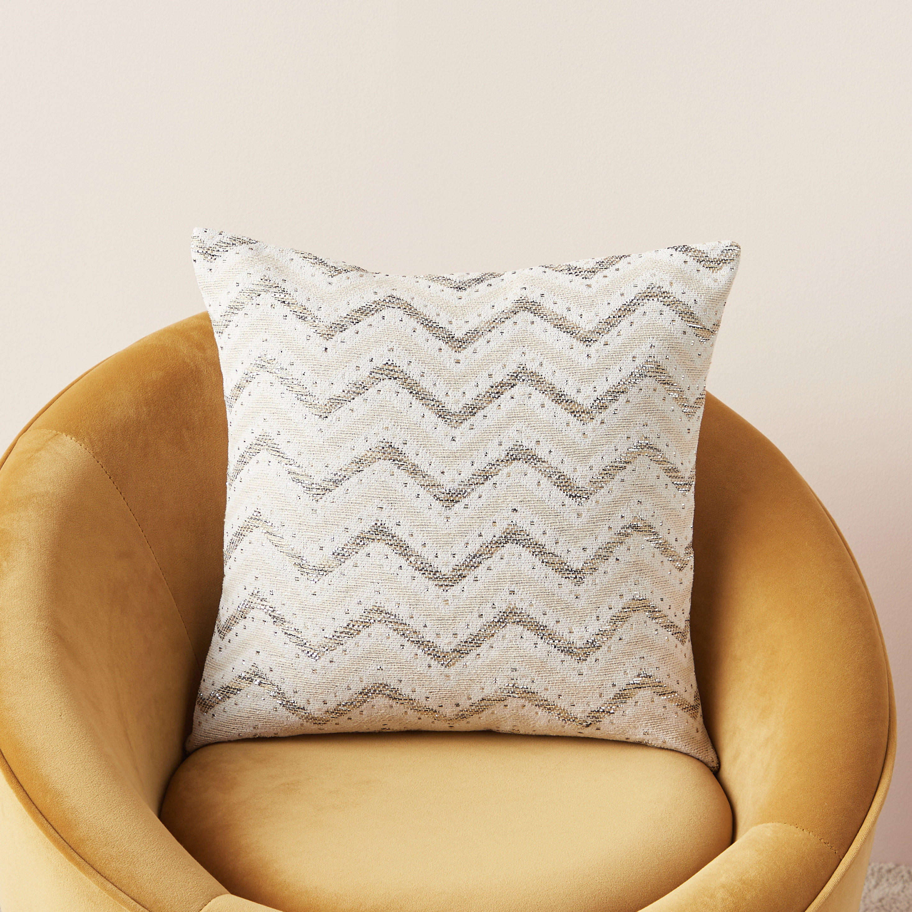 Embellished Cushion Cover - 45x45 cms-household-cushionsandthrows-cushioncovers-image-2