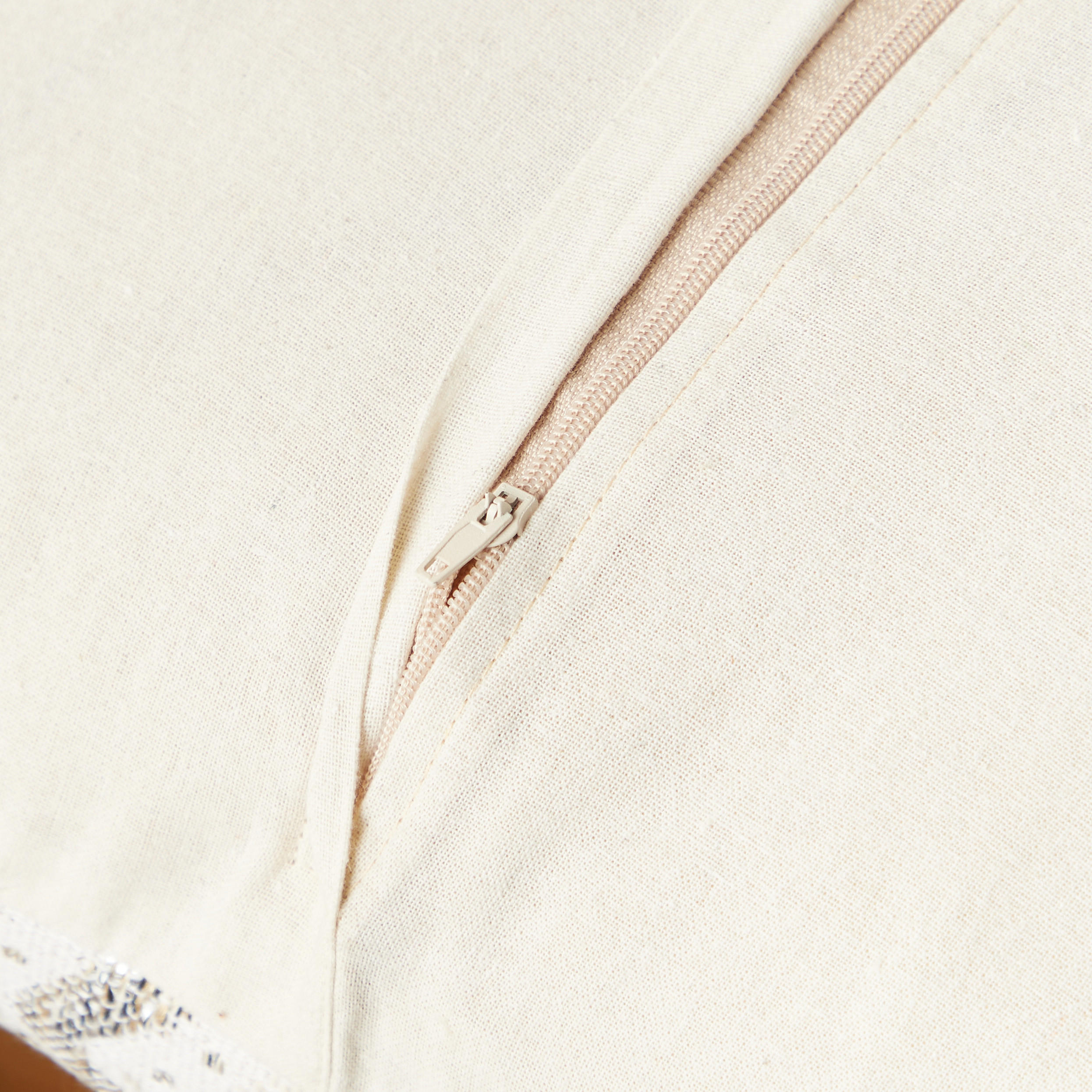 Embellished Cushion Cover - 45x45 cms-household-cushionsandthrows-cushioncovers-image-4