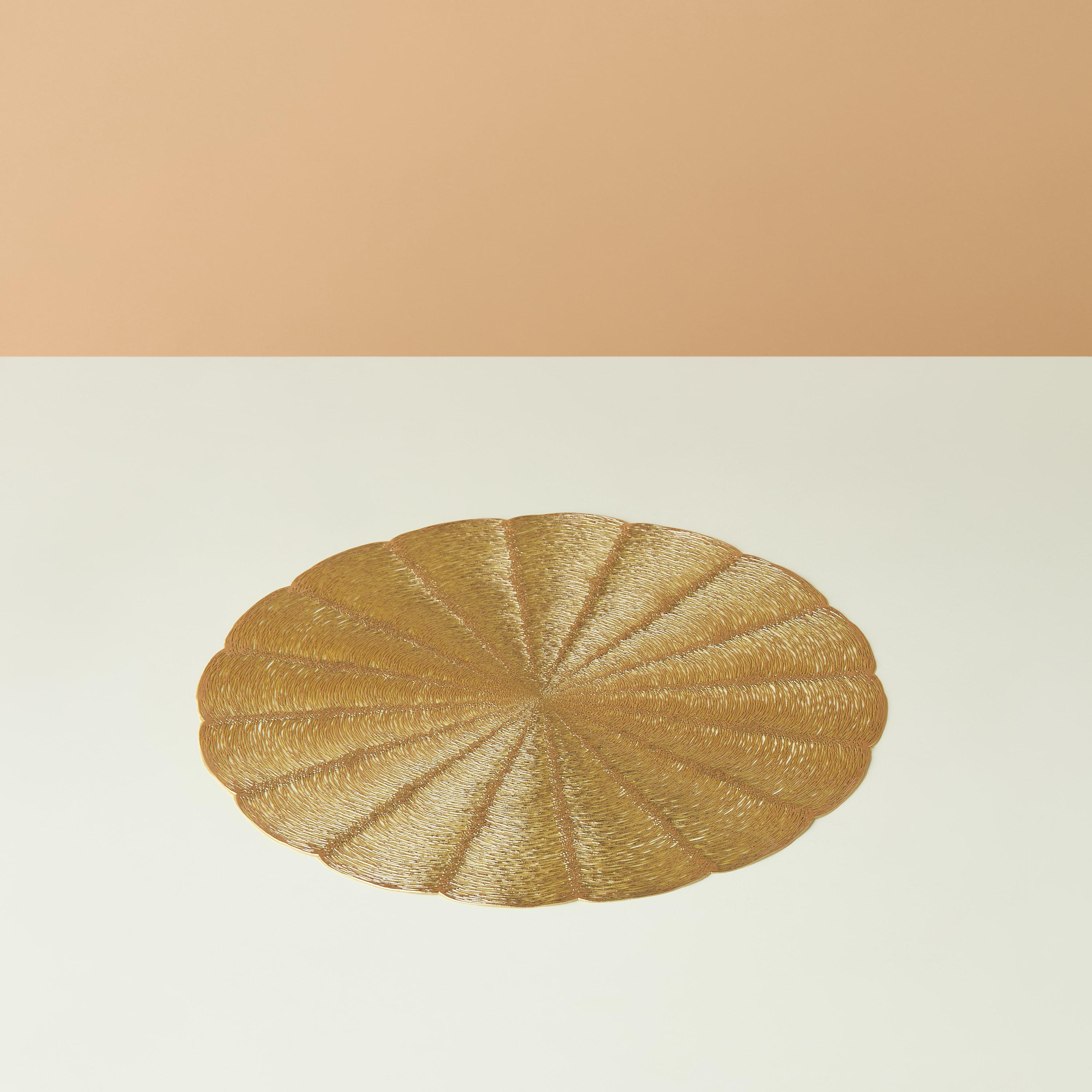 Textured Round Placemat - 38 cms-household-dining-tablelinen-placemats-image-2