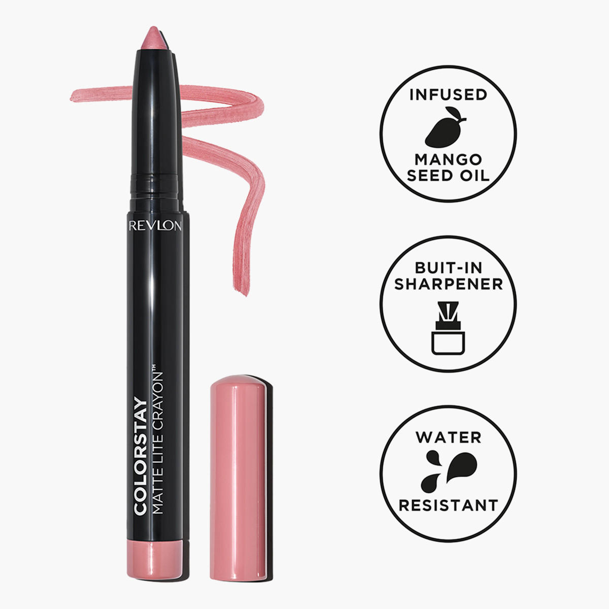 قلم شفاه كلر ستاي مات لايت من ريفلون-beautyandpersonalcare-makeup-lips-lipsticks-image-1
