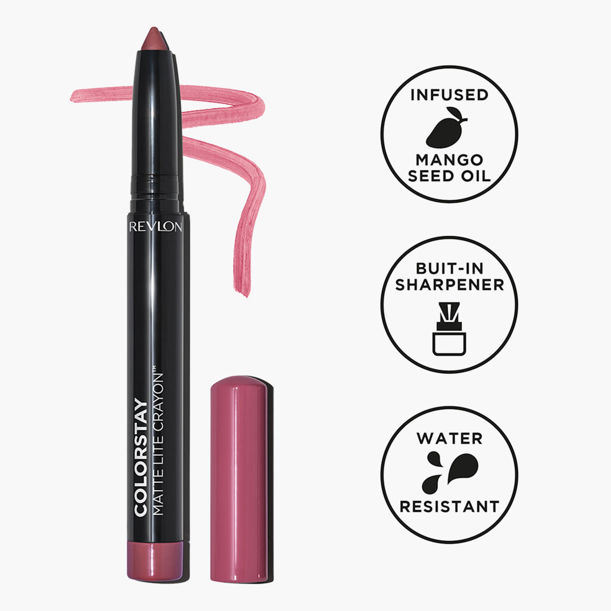 قلم شفاه كلر ستاي مات لايت من ريفلون-beautyandpersonalcare-makeup-lips-lipsticks-image-1