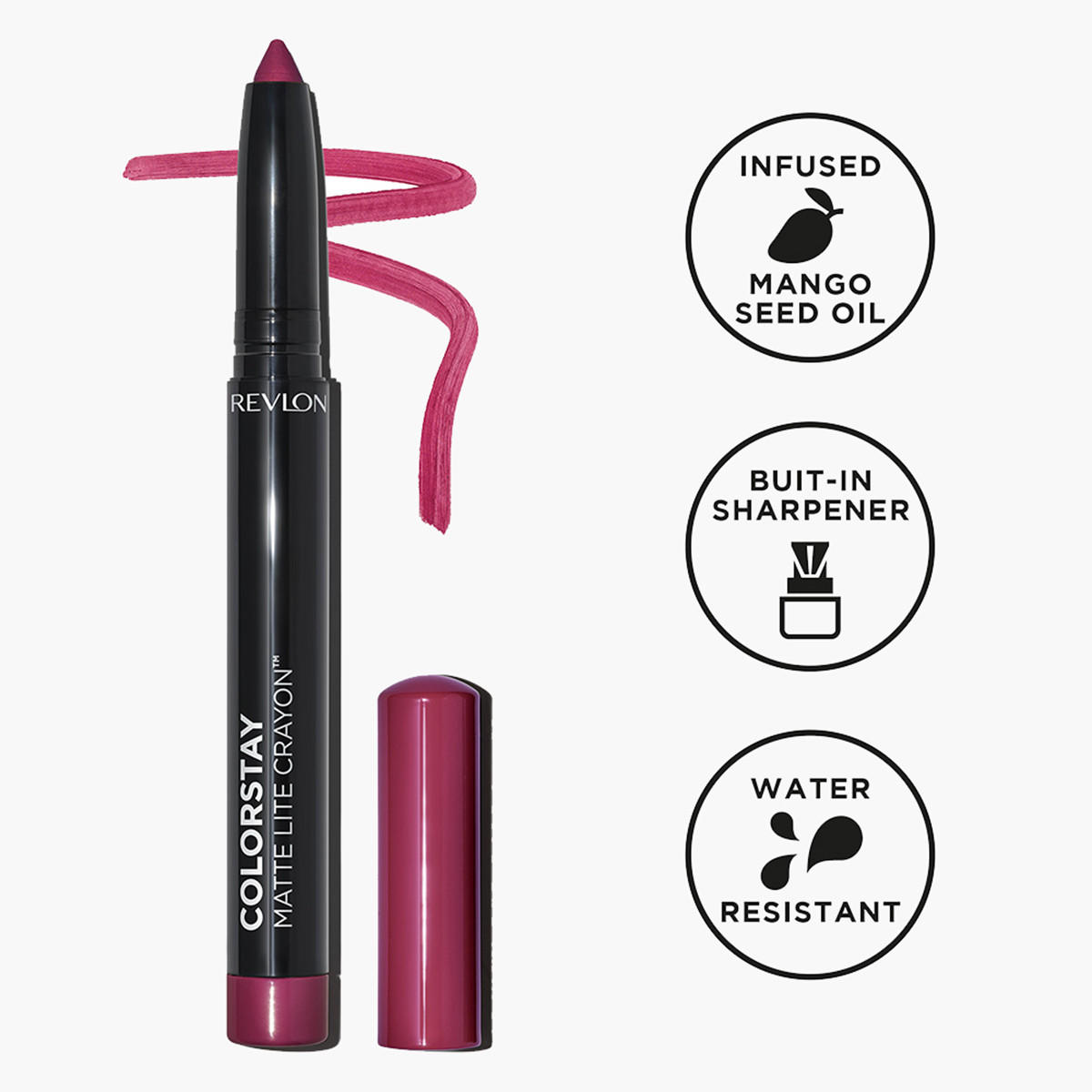 قلم شفاه كلر ستاي مات لايت من ريفلون-beautyandpersonalcare-makeup-lips-lipsticks-image-1