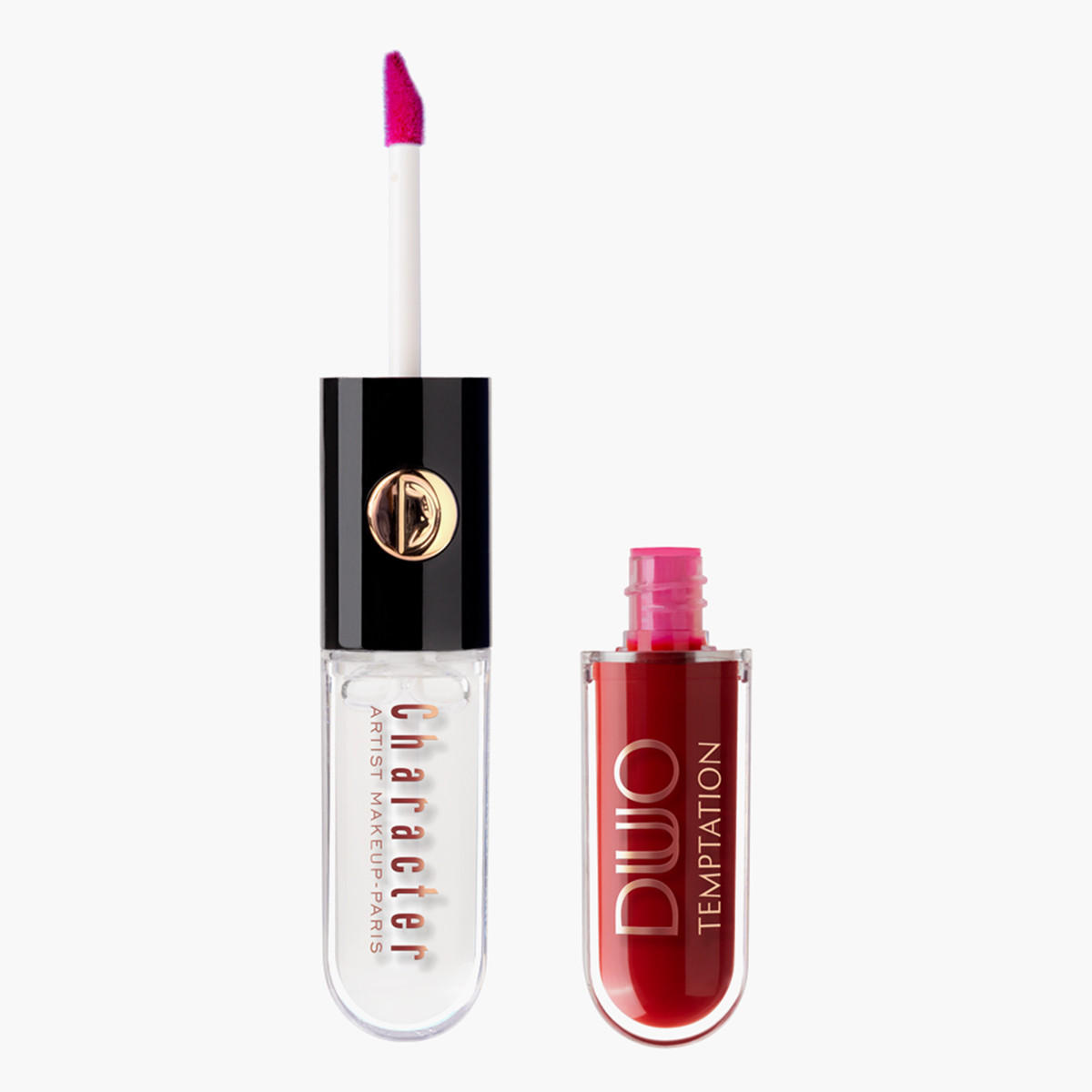أحمر شفاه سائل كاراكتر ديو تيمبتيشن من كاركتر كوزمتكس - 7.4 جم-beautyandpersonalcare-makeup-lips-lipglossesandbalms-image-1