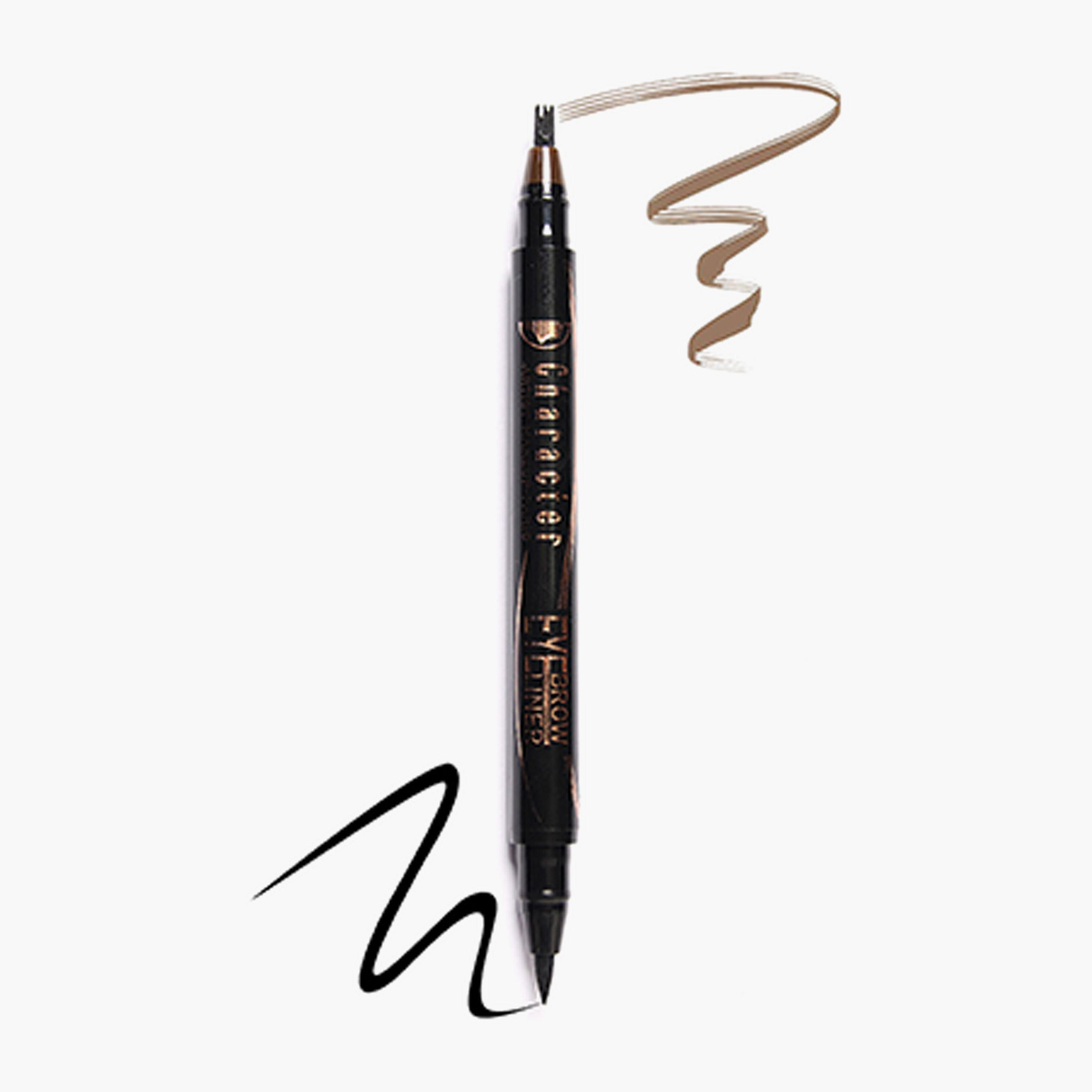 قلم تحديد العيون 2 في 1 من كاركتر كوزمتكس-beautyandpersonalcare-makeup-eyes-eyebrows-image-1
