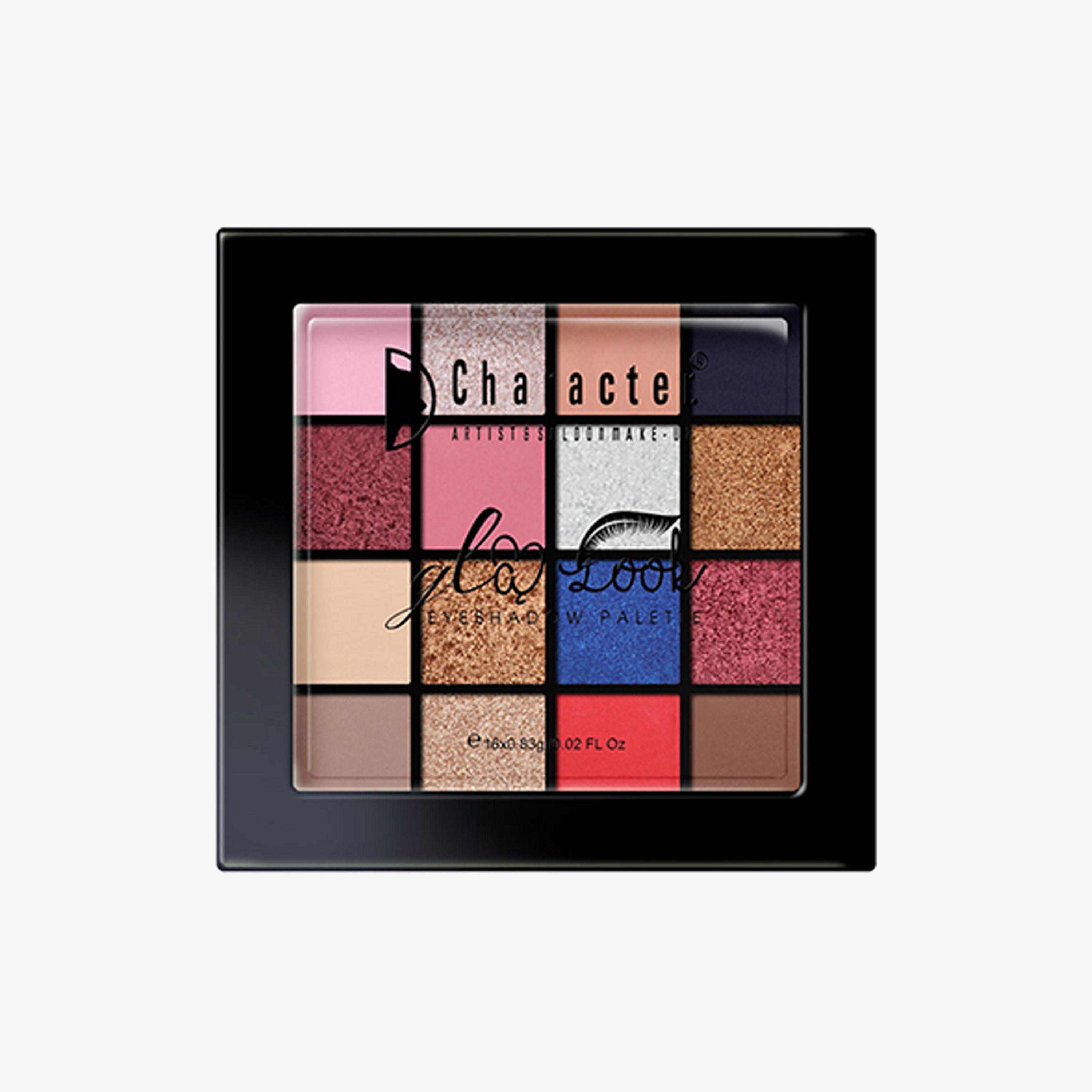 Character Cosmetics 16-Colour Glam Look Eyeshadow Palette-beautyandpersonalcare-makeup-eyes-eyeshadows-image-2
