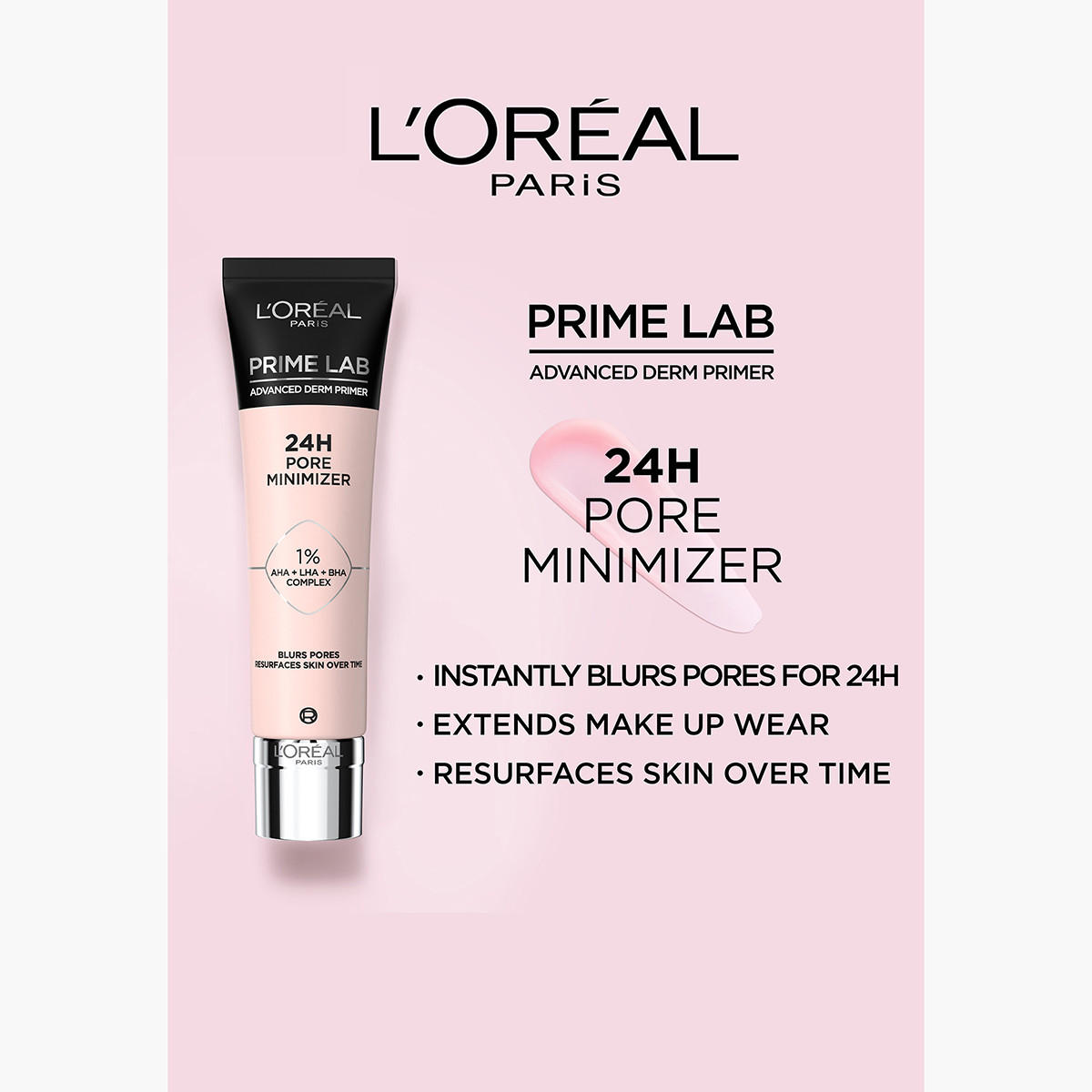برايمر لاب ادفانسد ديرم بلورنج من لوريال باريس - 30 مل-beautyandpersonalcare-makeup-face-faceprimers-image-3