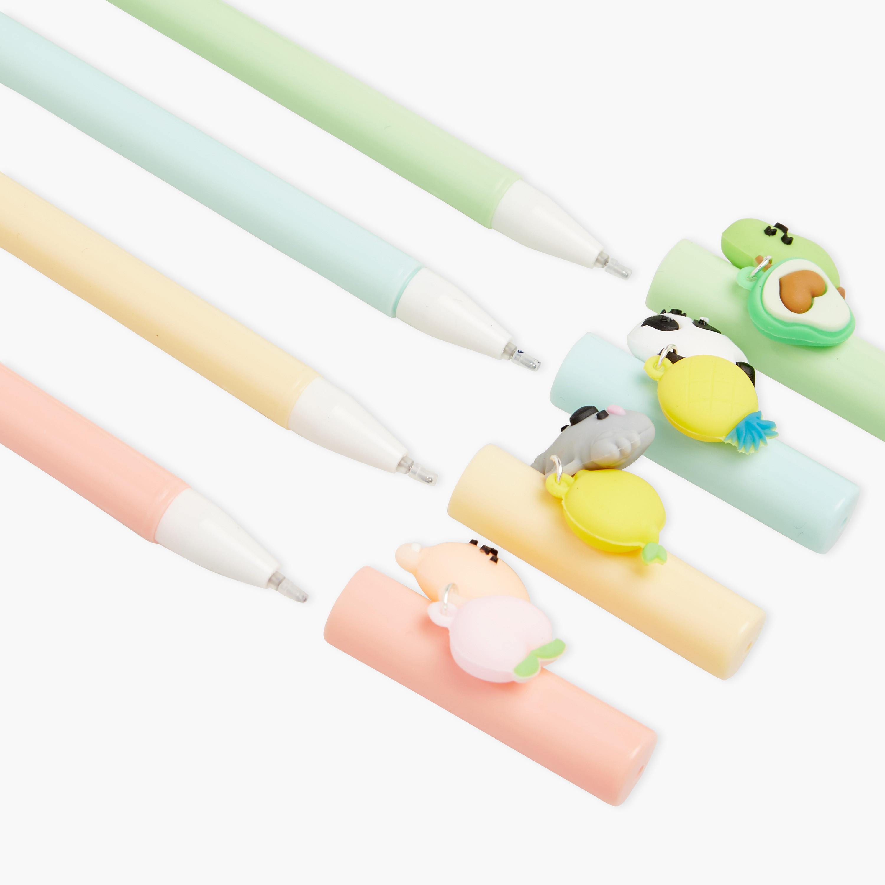 Gloo Applique Detail 4-Piece Pen Set-school-stationery-pensandpencils-image-5