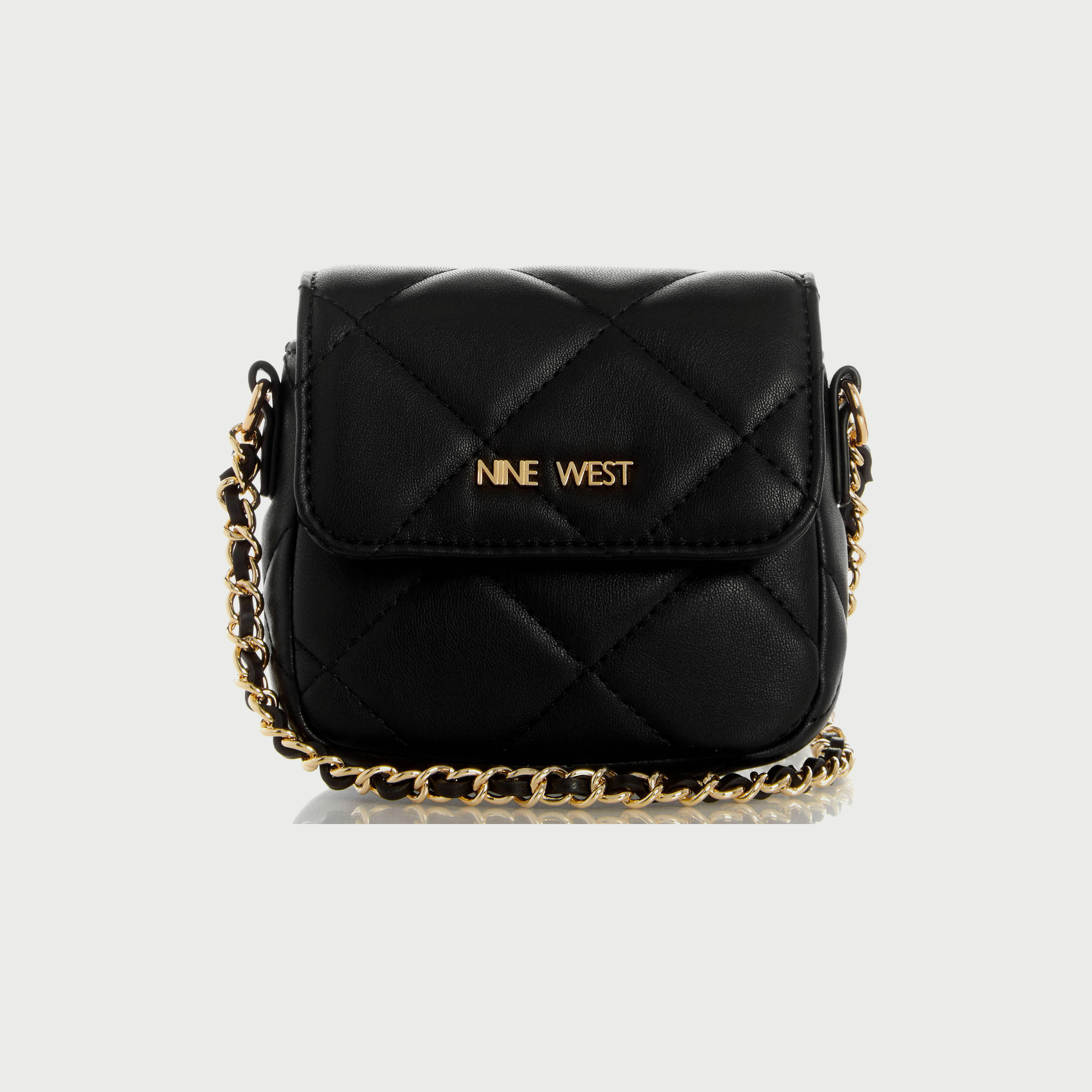 Nine West Crescent Quilted Crossbody Bag with Zip Closure and Strap in Beige-women-bagsandwallets-handbags-image-10