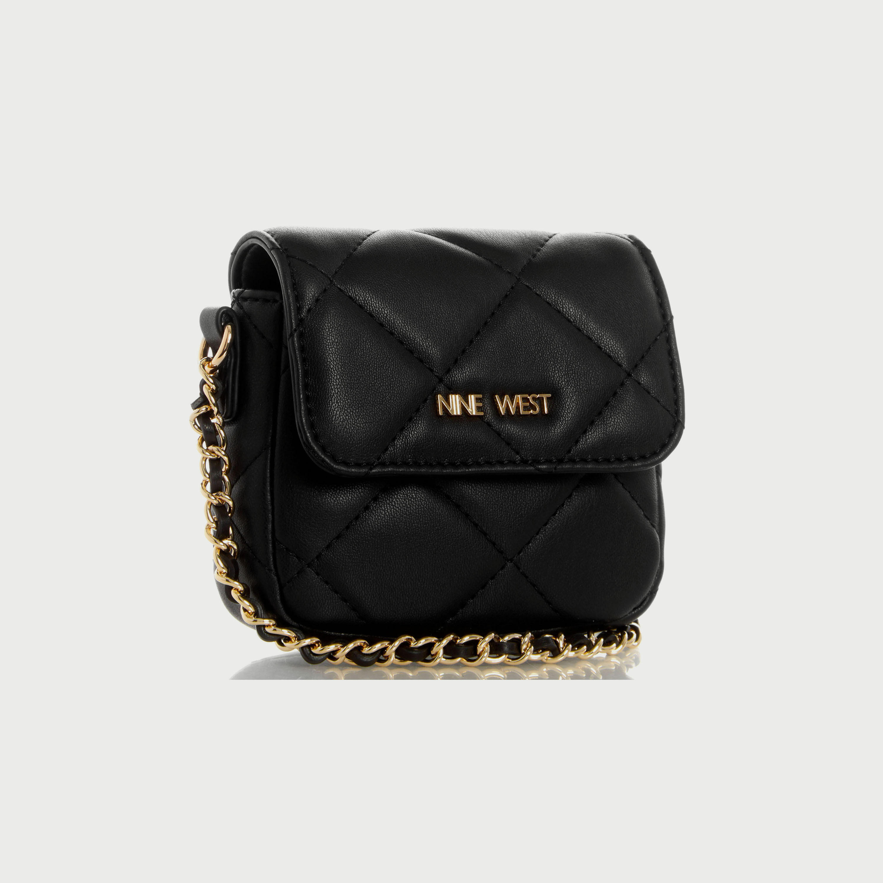 Nine West Crescent Quilted Crossbody Bag with Zip Closure and Strap in Beige-women-bagsandwallets-handbags-image-11