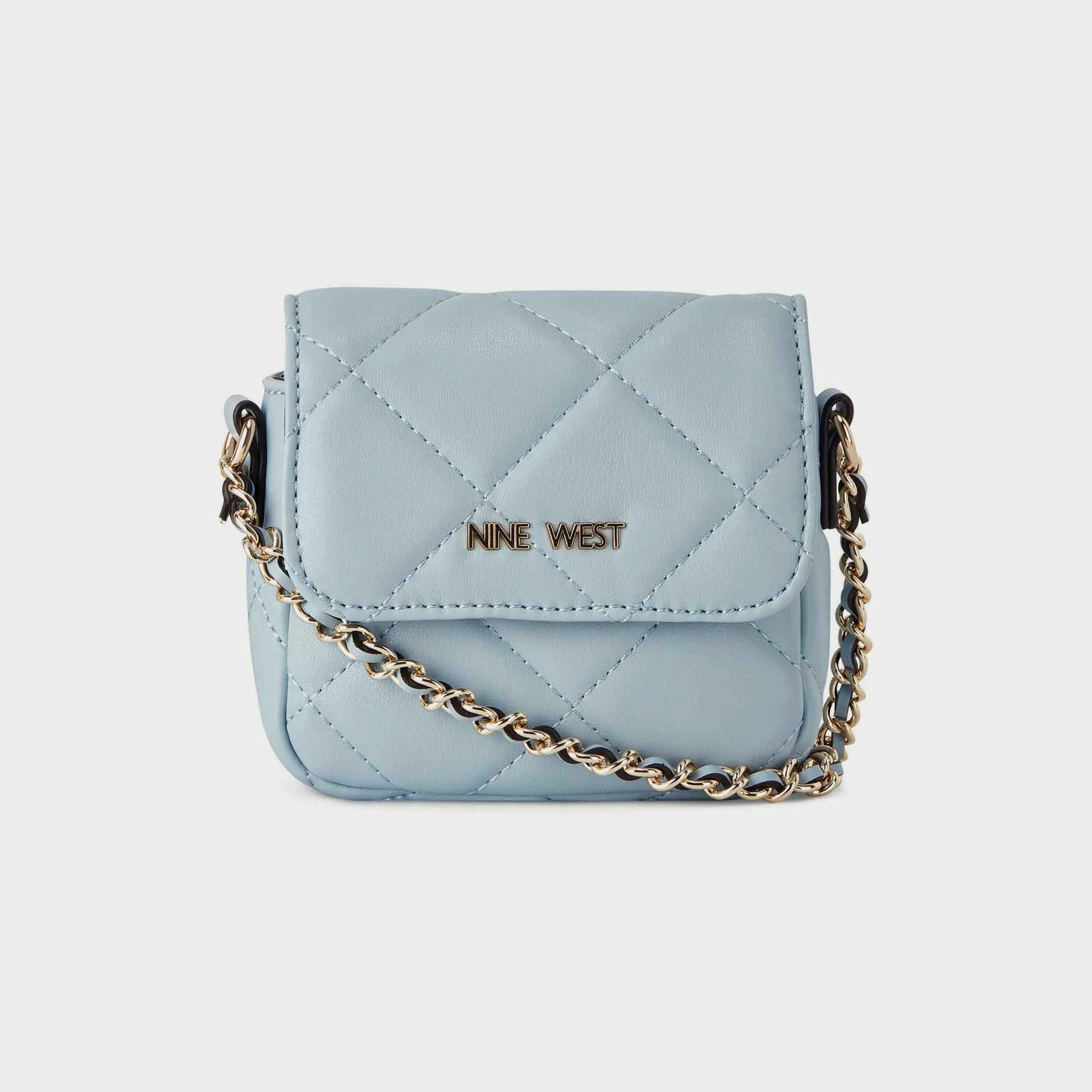 Nine West Crescent Quilted Crossbody Bag with Zip Closure and Strap in Beige-women-bagsandwallets-handbags-image-19