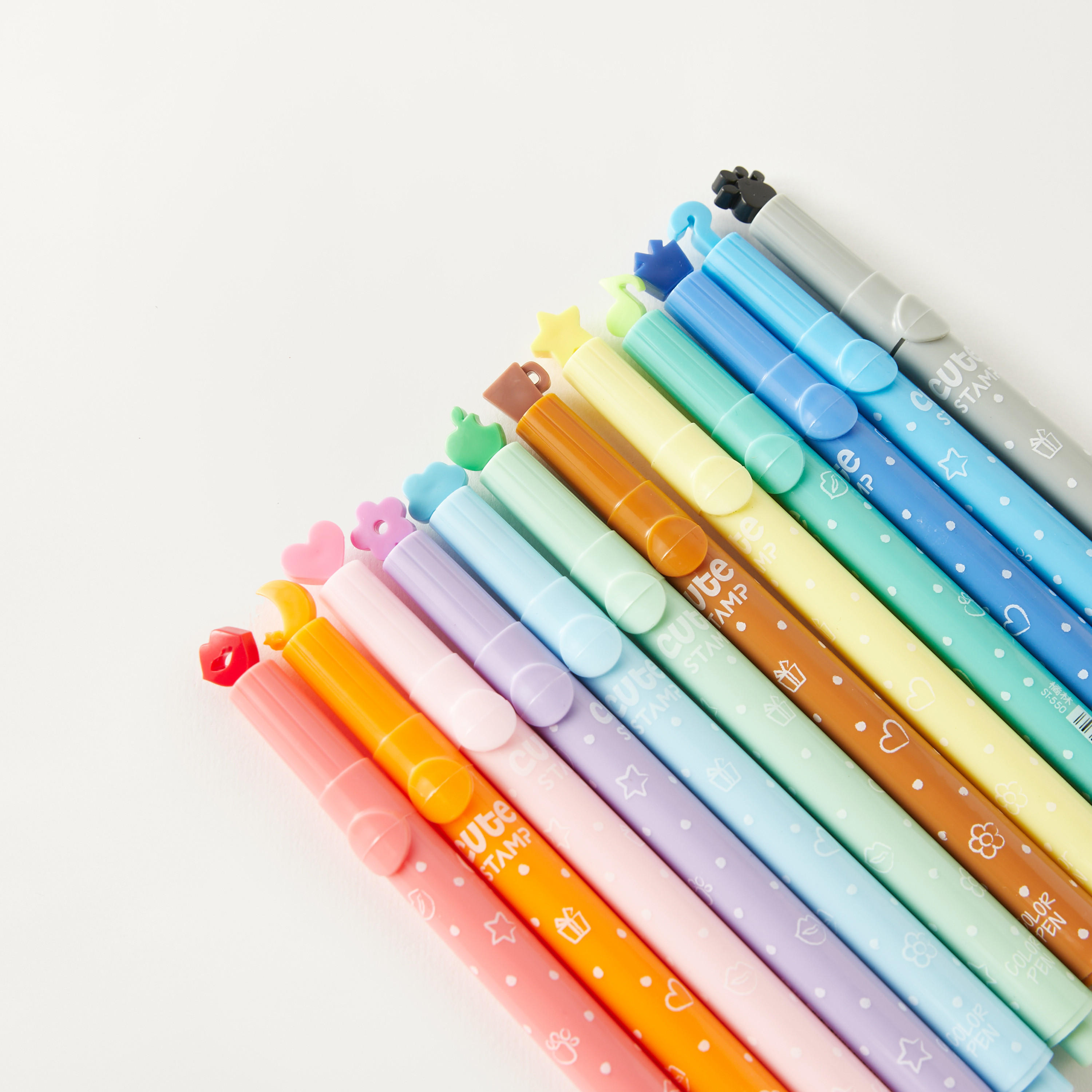 Findz 12-Piece Stamp Pen Set-school-stationery-pensandpencils-image-2