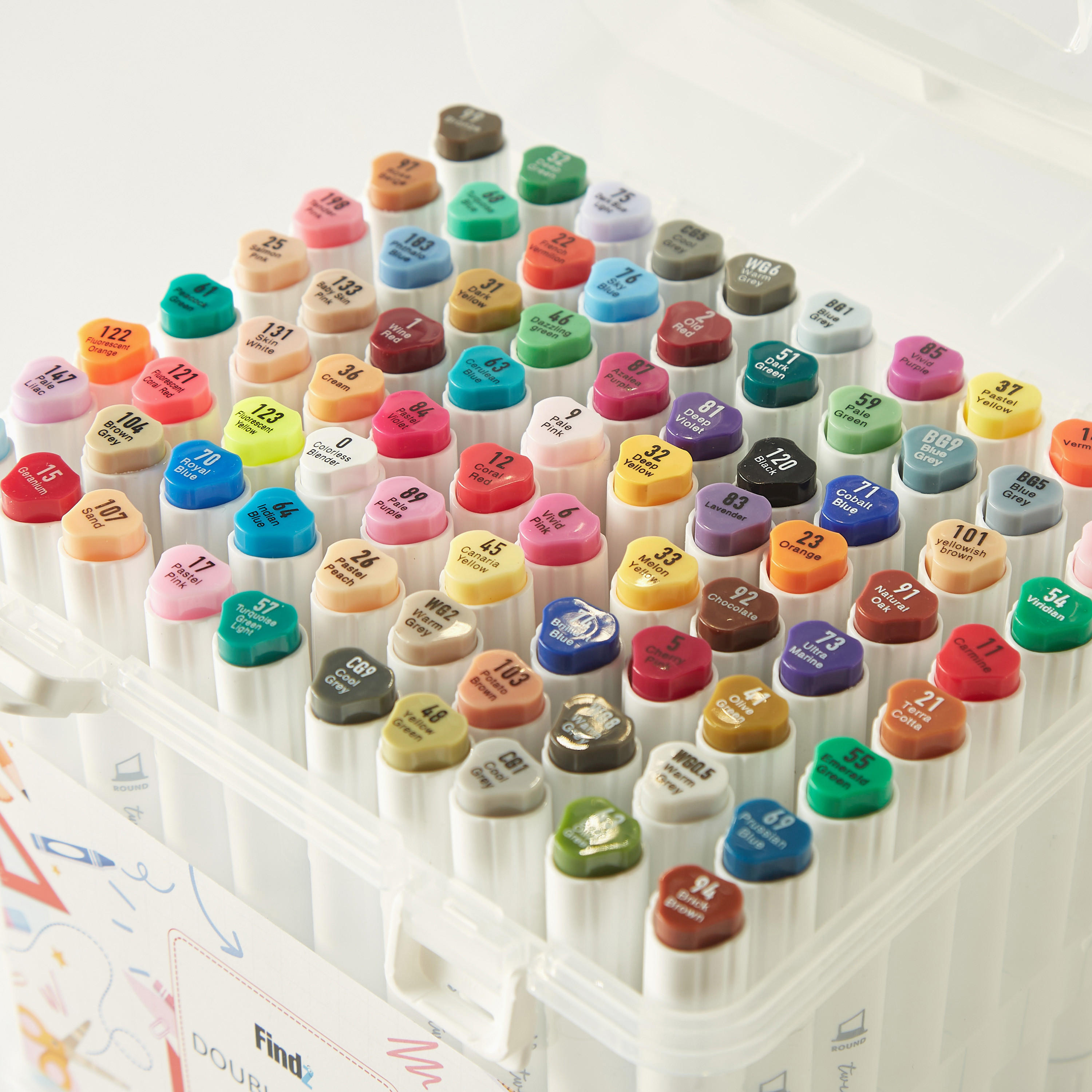 Findz 80-Piece Marker Pen Set-school-stationery-pensandpencils-image-1