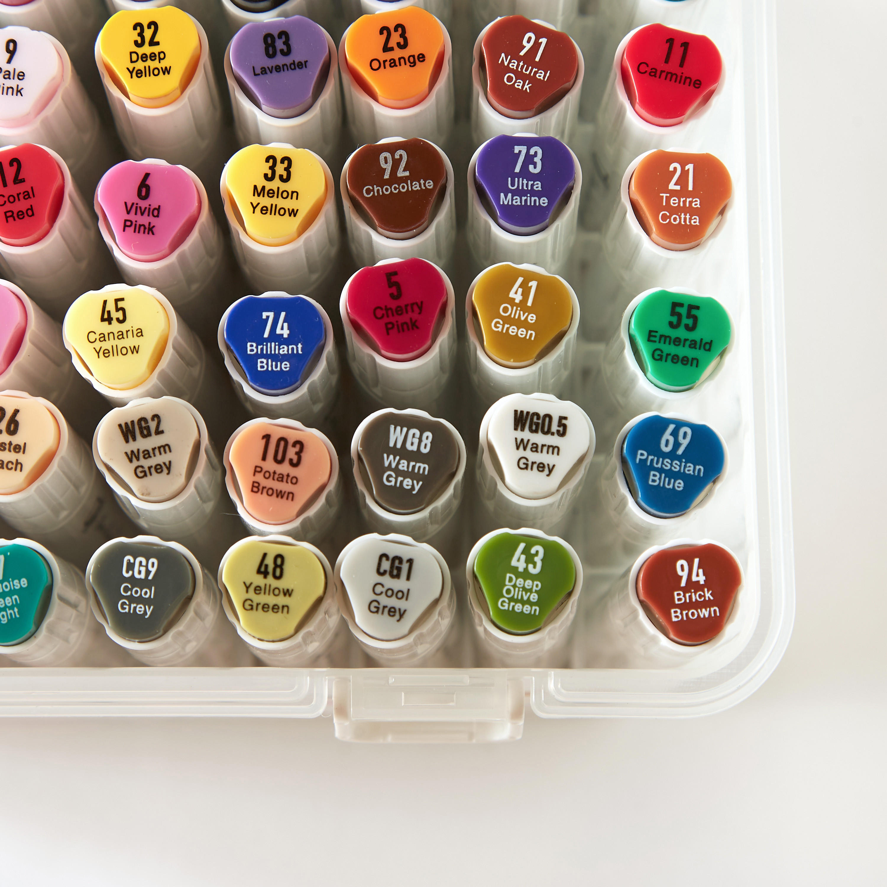 طقم أقلام ماركر 80 قطعة من فايندز-school-stationery-pensandpencils-image-4