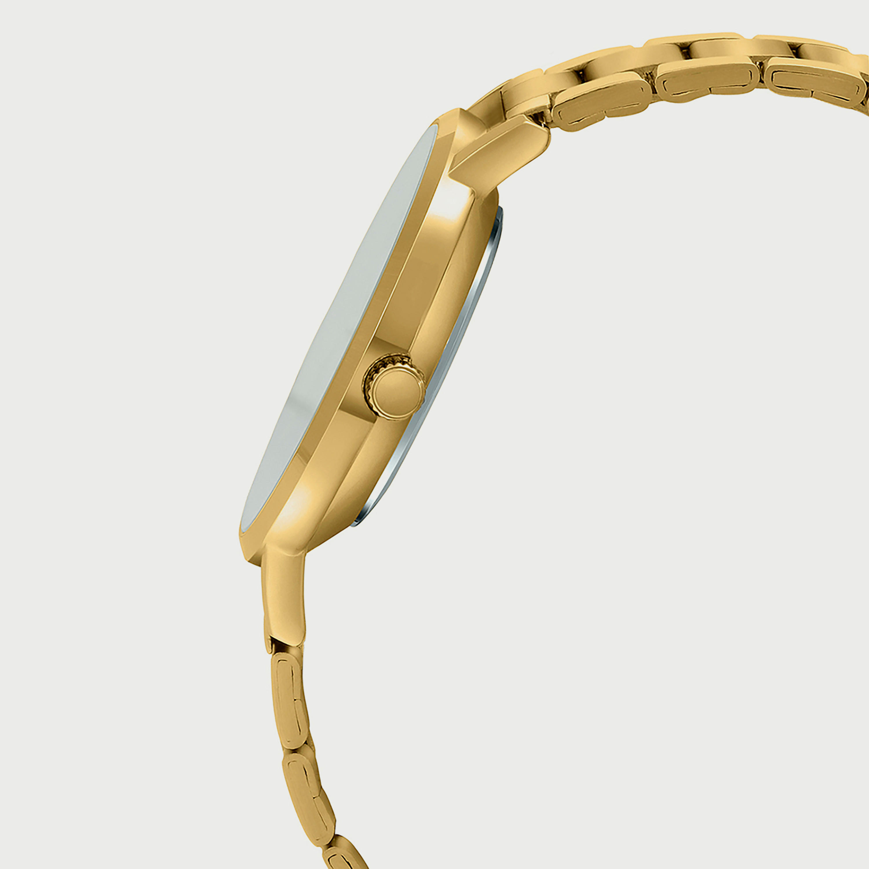 Casio Men's Gold Analog Stainless Steel Strap Watch MTP-VT01G-7BUDF | 40 MM-men-watchesandjewellery-watches-image-2